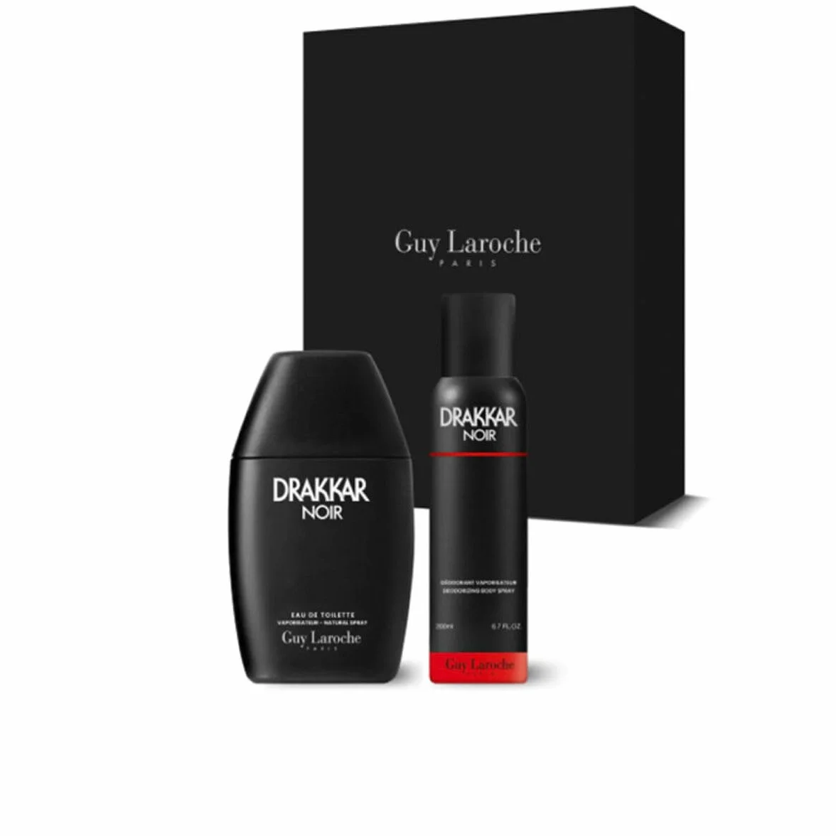 Guy Laroche eau de toilette Drakkar Noir Gift Set 100Ml EDT + 150Ml Deodorant Spray