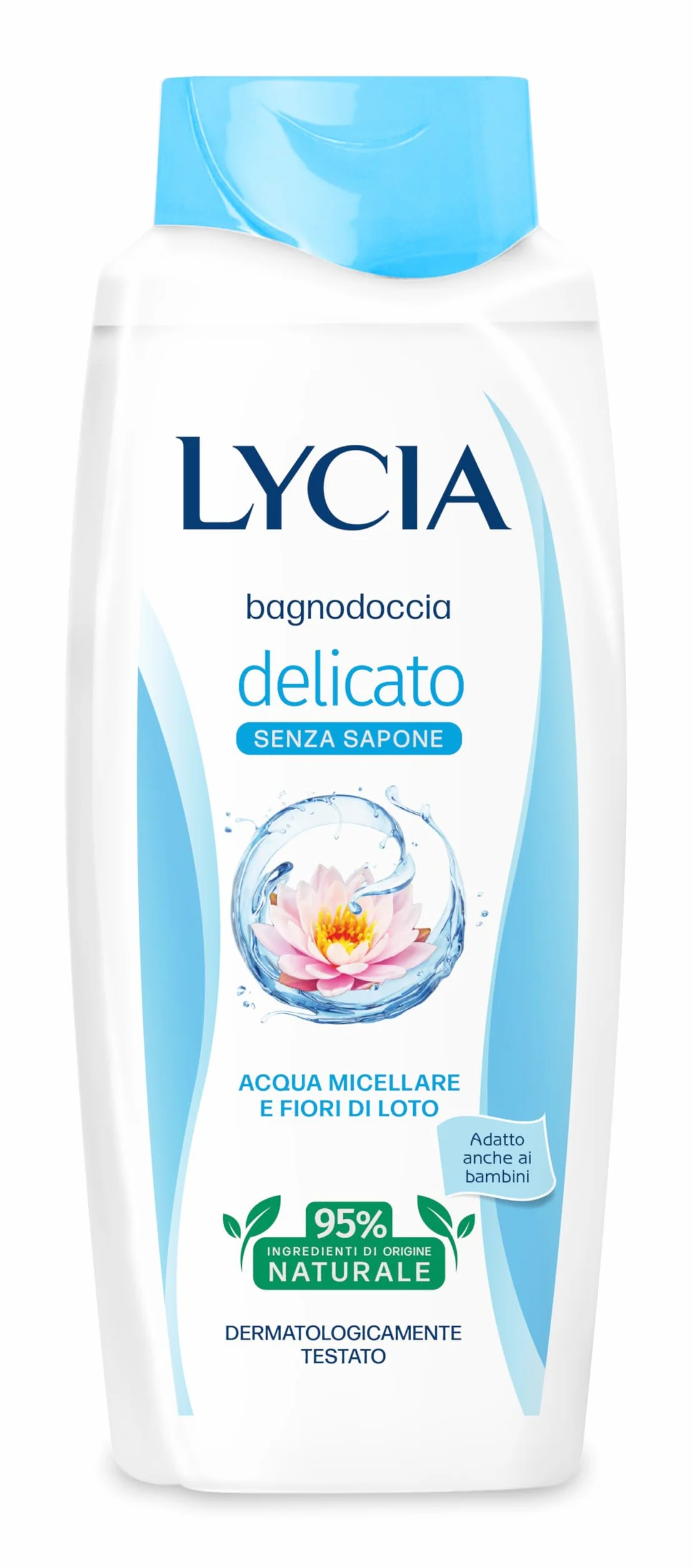 Lycia Bagnoschiuma Delicato con Acqua Micellare e Fiore di Loto 750 ml
