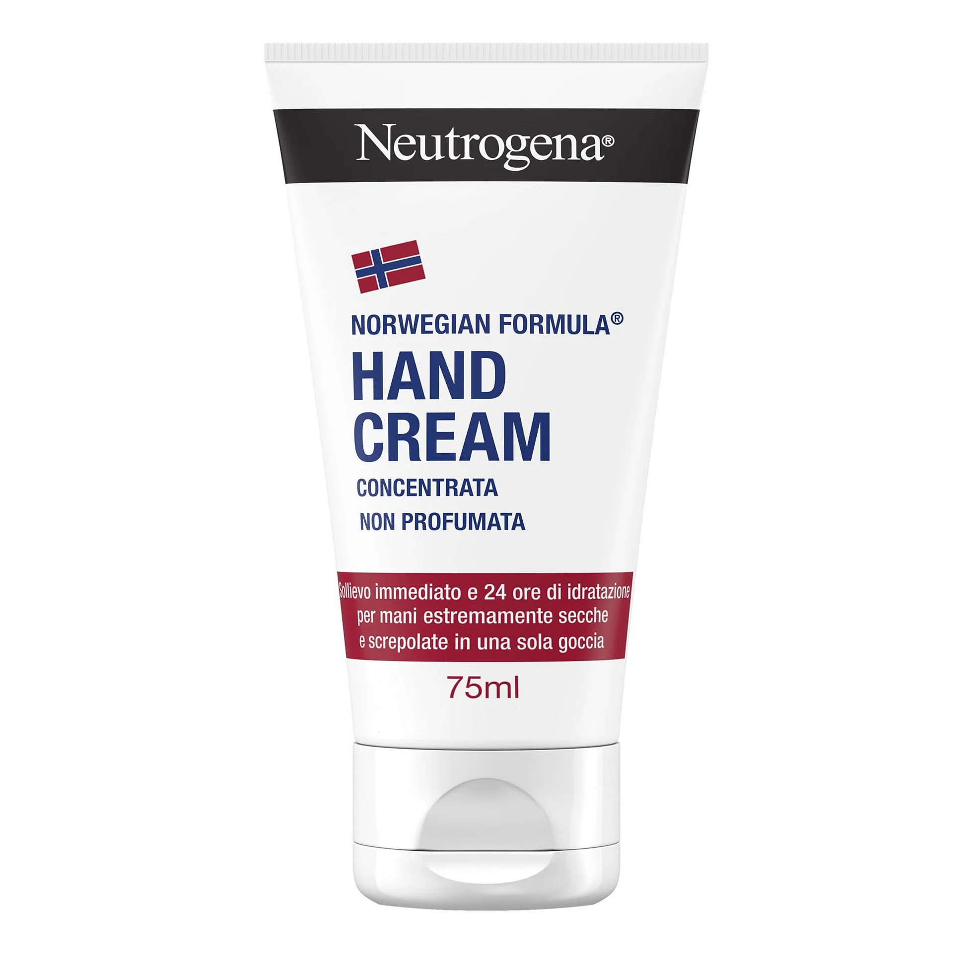 Neutrogena Crema Mani Concentrata Non Profumata 75 ml Glicerina Vitamina E