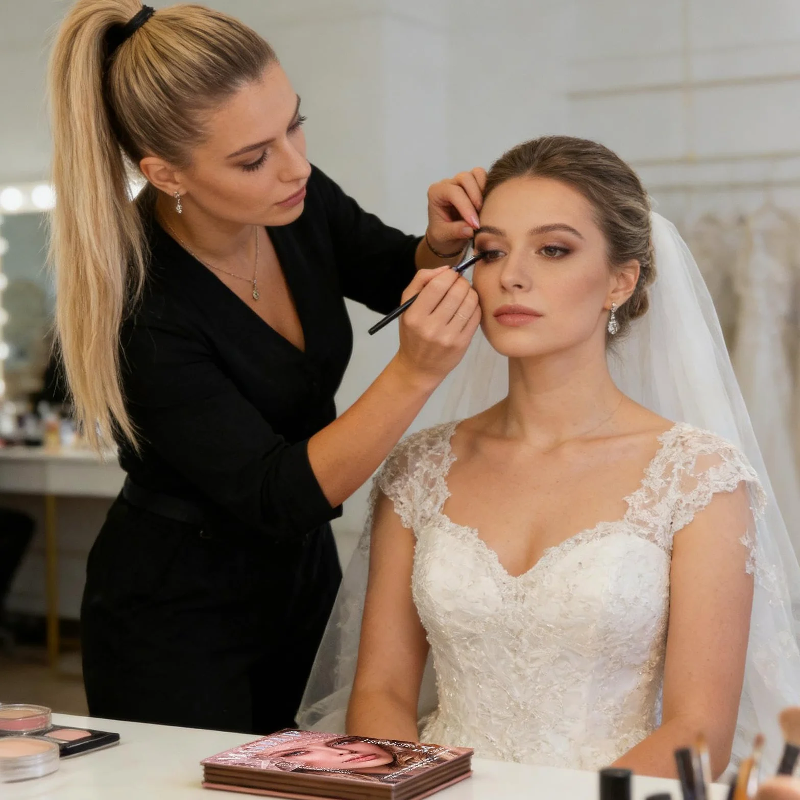 Palette Ombretti Di Bellezza Per Il Trucco Da Viaggio | Palette Trucco Compatta Pratica da Viaggio per Donne Ragazze e Adulti Adatto a Casa Appuntamenti Pendolari e Performance sul