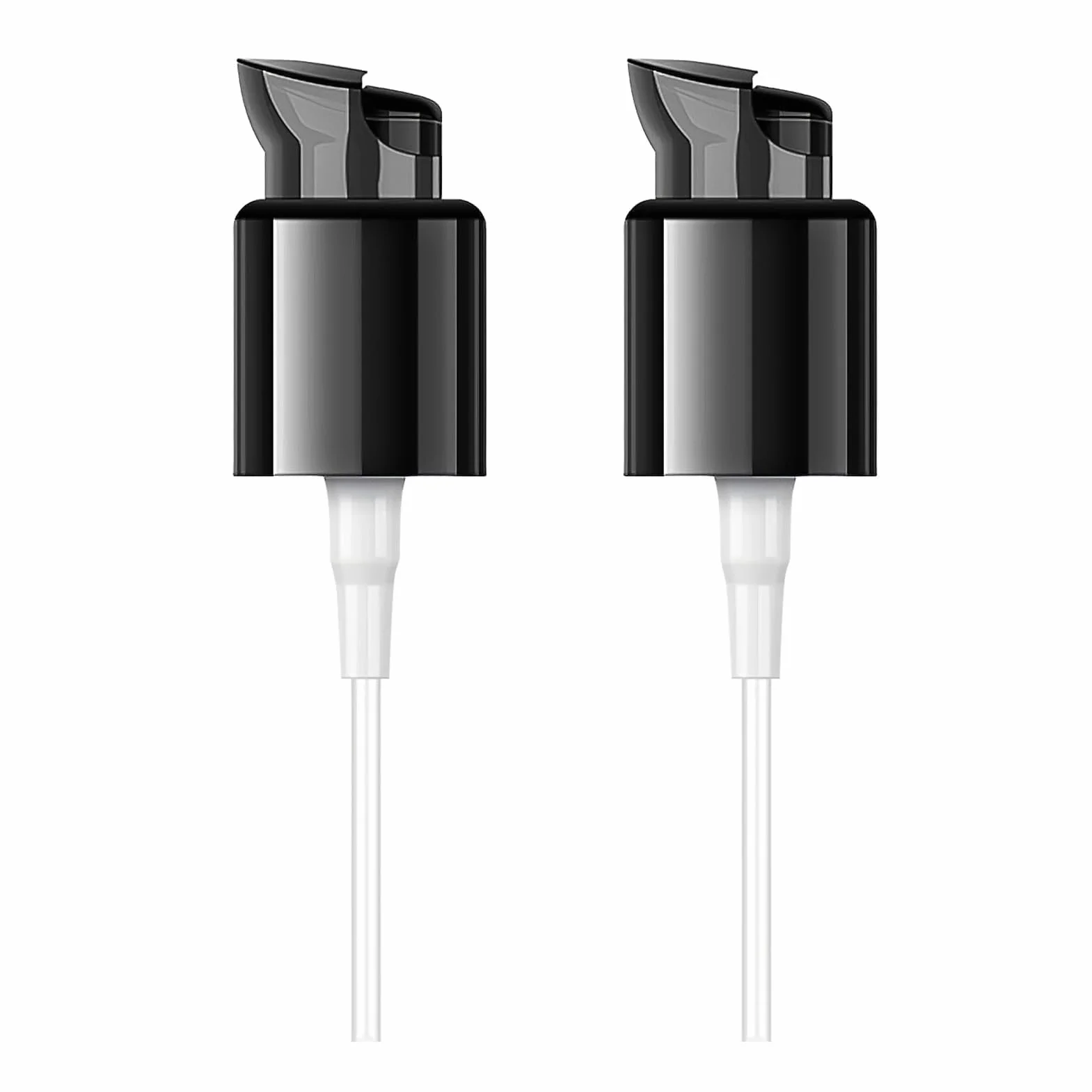 2 Pcs Pompe di Ricambio per MAC e Estée Lauder Fondotinta, Teste della Pompa per Fondotinta Cosmetica, Pompe di Plastica Ideali per Trucco e Viaggi