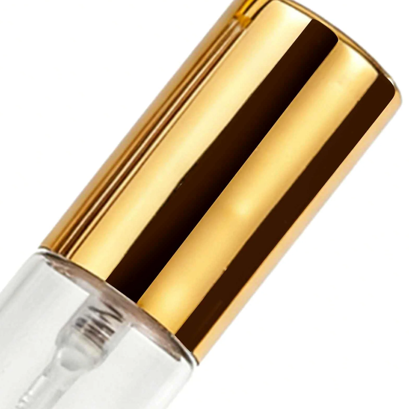 Flaconi spray portatili per profumi, in vetro, da 10 ml, per viaggi, 50 pezzi, erogatori di nebbia fine, mini formato per profumi, oli essenziali, in uscita (oro)