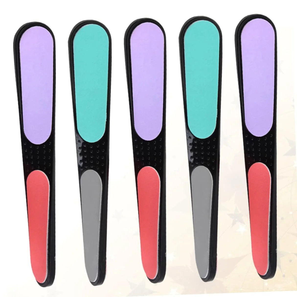 Beavorty 3 Set Di Strumenti Per Unghie Lime Per Unghie Buffer Abrasivo Per Manicure Rimozione Dello Smalto Nail Art Modellatura E Levigatura 10 Pezzi * 3