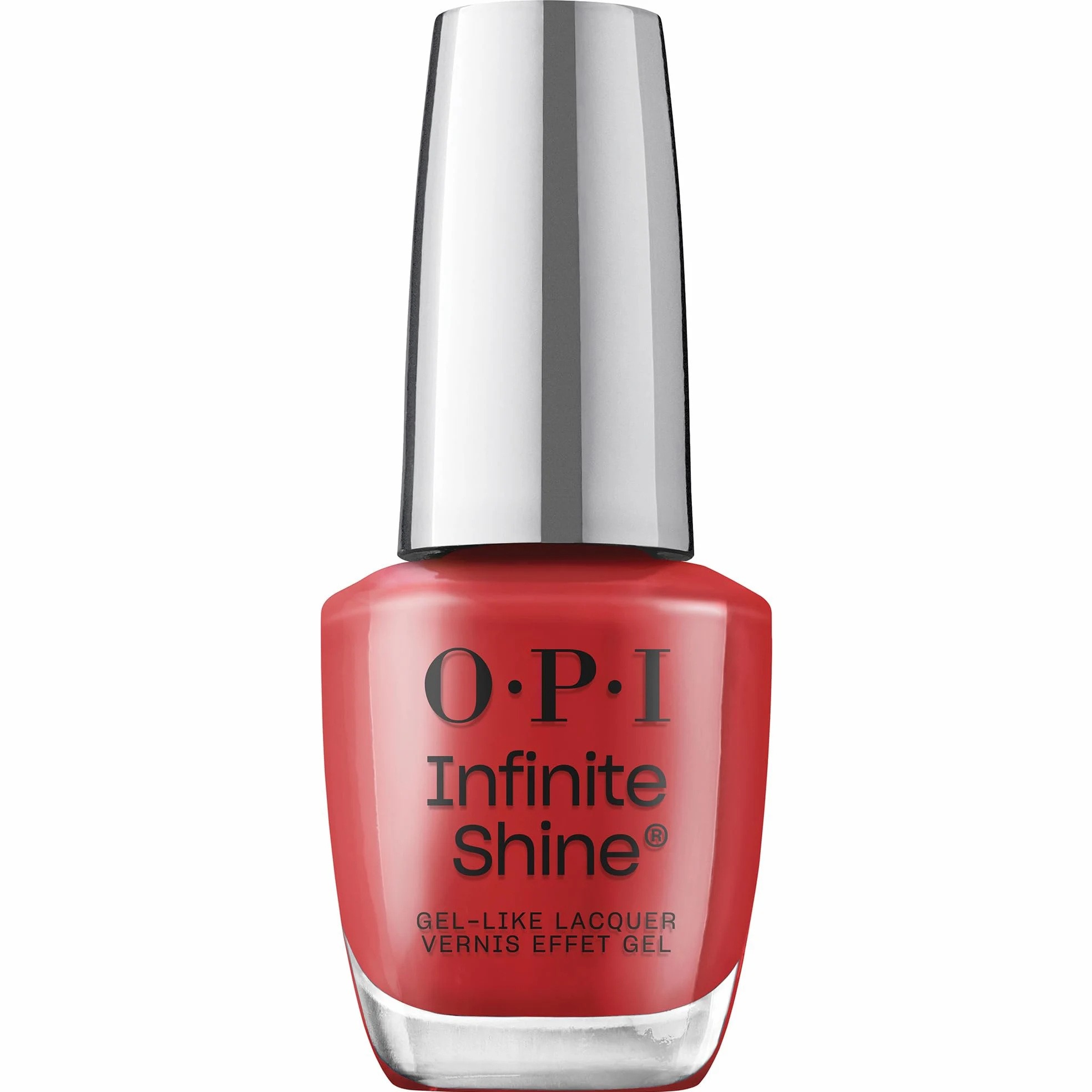 OPI Infinite Shine Big Apple Red | Kit Smalto + Base & Top Coat | Rosso Intenso | Smalto Semipermanente a Lunga Durata | 3x15ml
