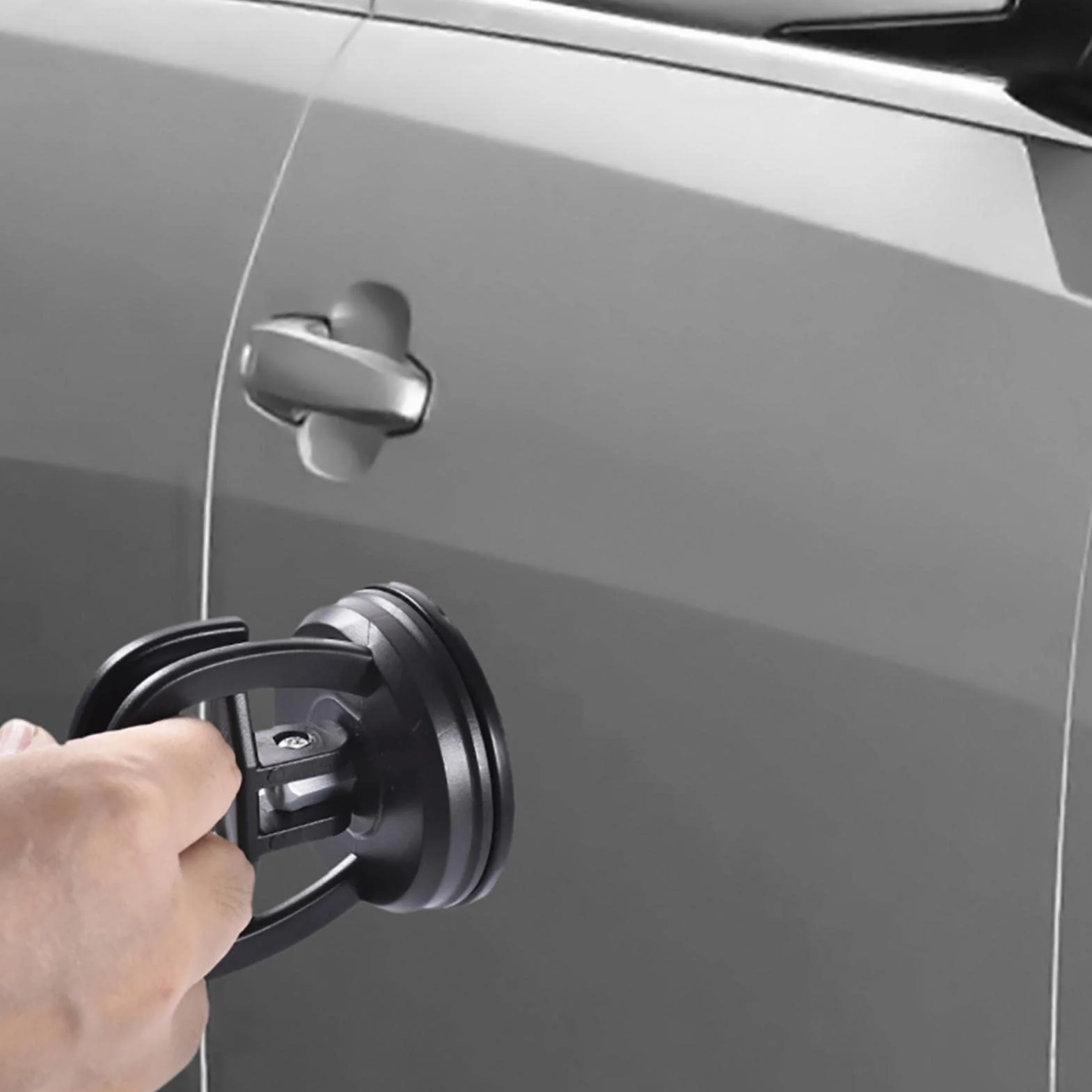 Estrattore per ammaccature Auto, Set di 2 Ventose Multiuso per Riparazione Carrozzeria Vetro
