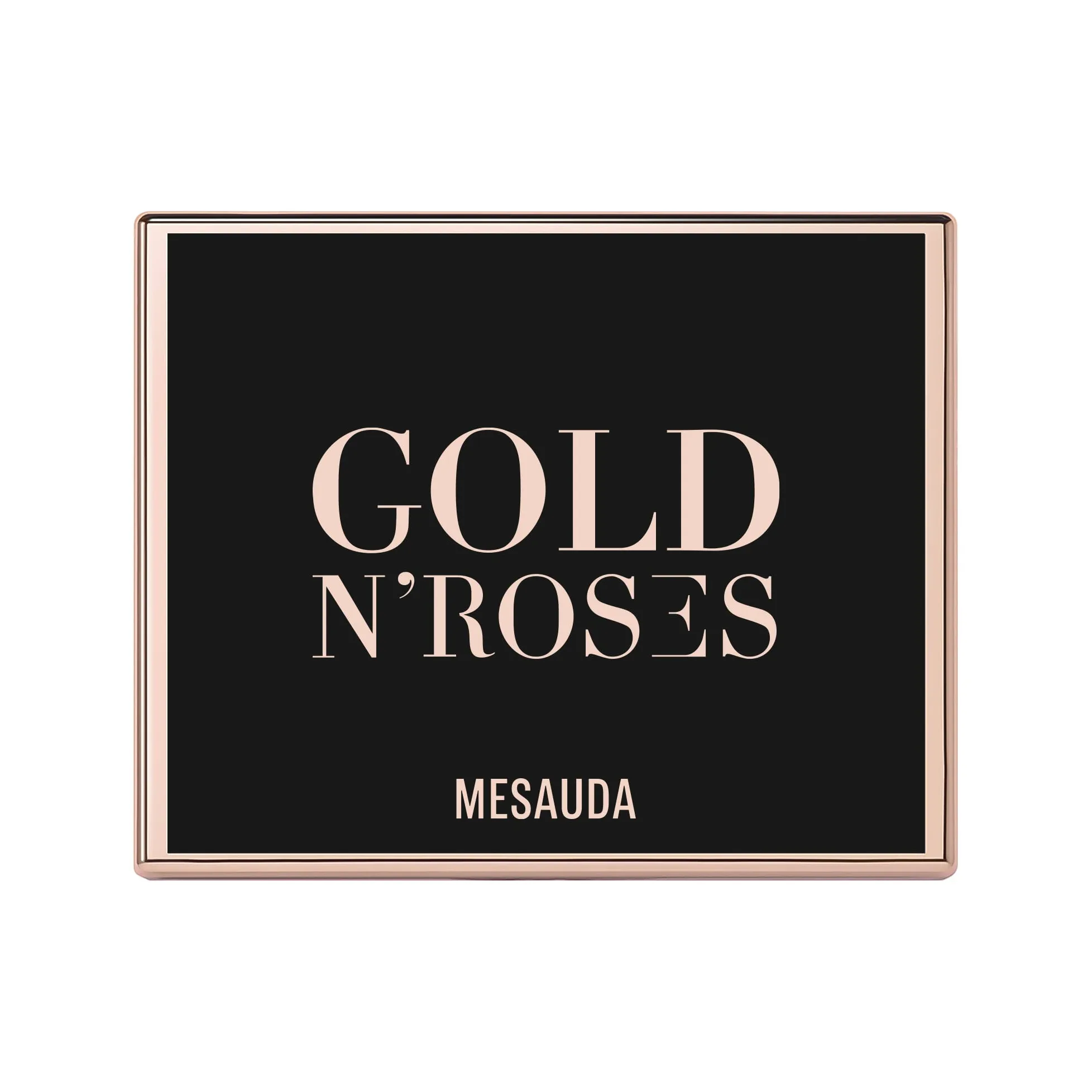 Mesauda Milano Palette 12 Ombretti Compatti Gold'N Roses - 12 gr