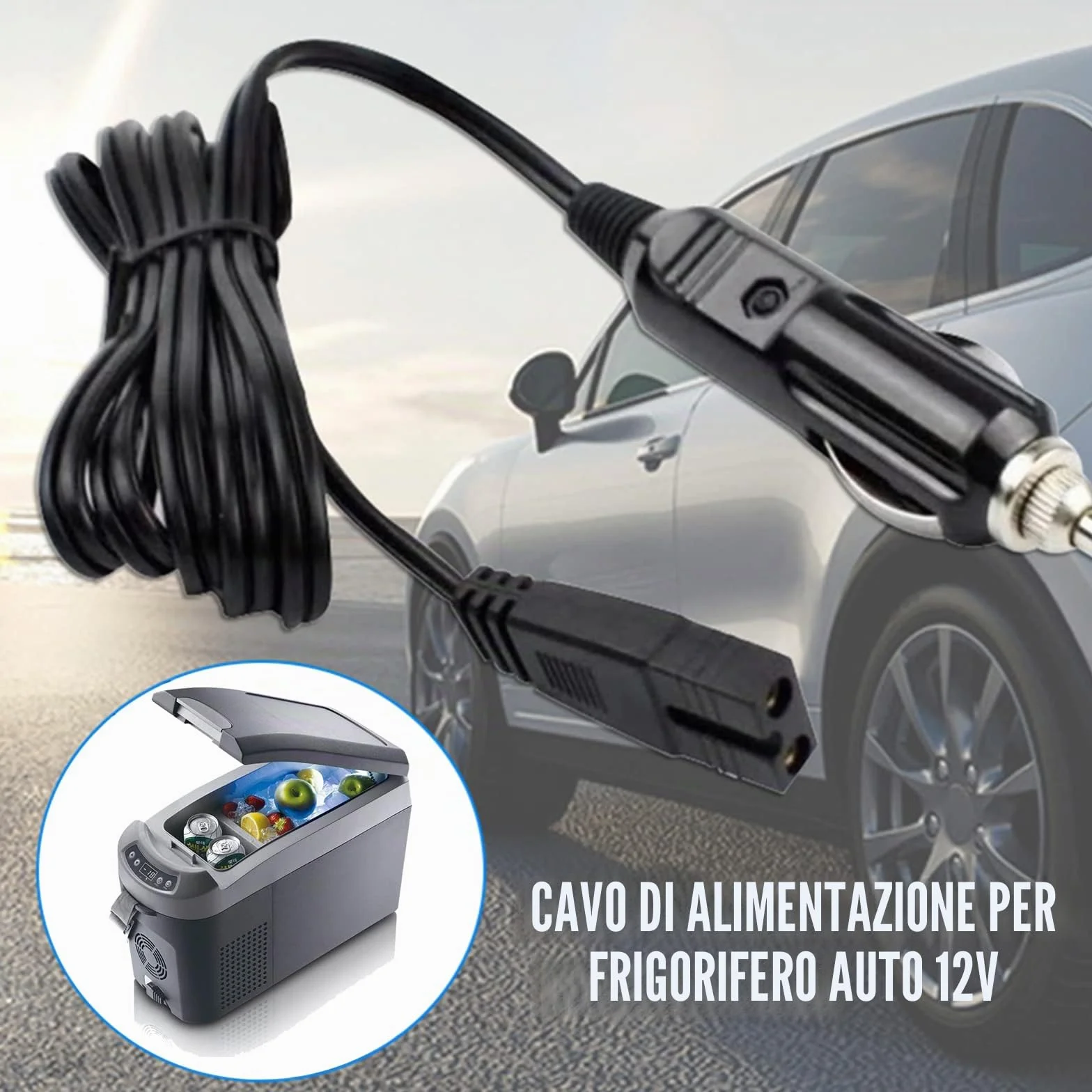 Cavo di prolunga accendisigari 12V CC Mobicool NFA 1,5m per mini frigo auto