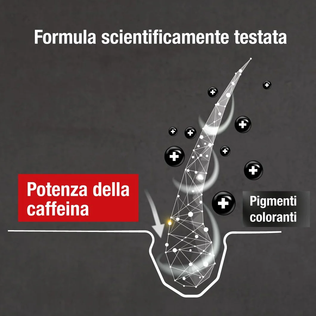 Alpecin Grey Attack Shampoo Colorante Uomo 1x200ml Capelli Grigi Naturale Rinforzante Contro la Caduta Ereditaria