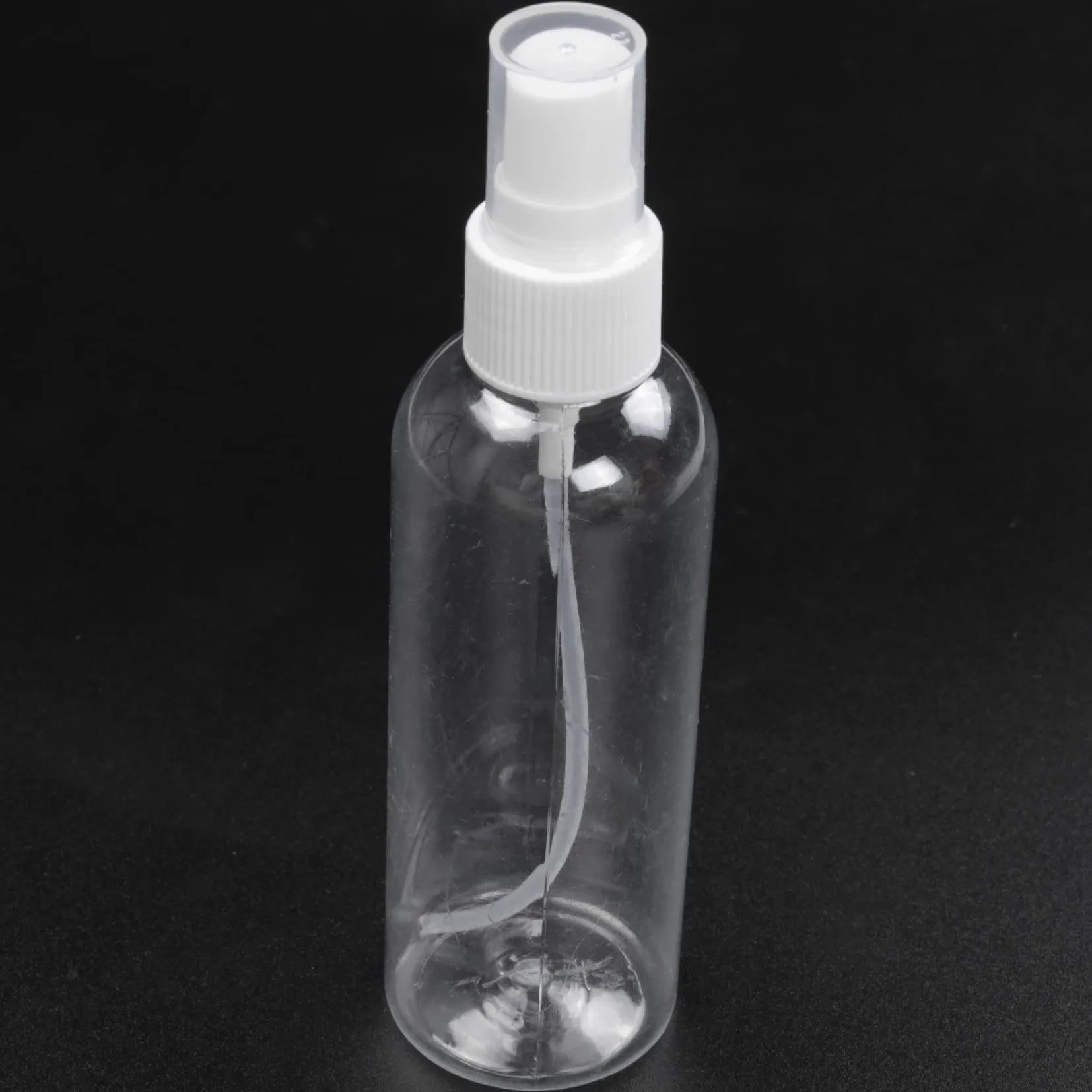 ISTOVO 100PCS 100 Ml Atomizzatore di Profumo in Plastica Trasparente Piccolo Mini Set di Bottiglie da Viaggio Riutilizzabili per Bombole Vuote
