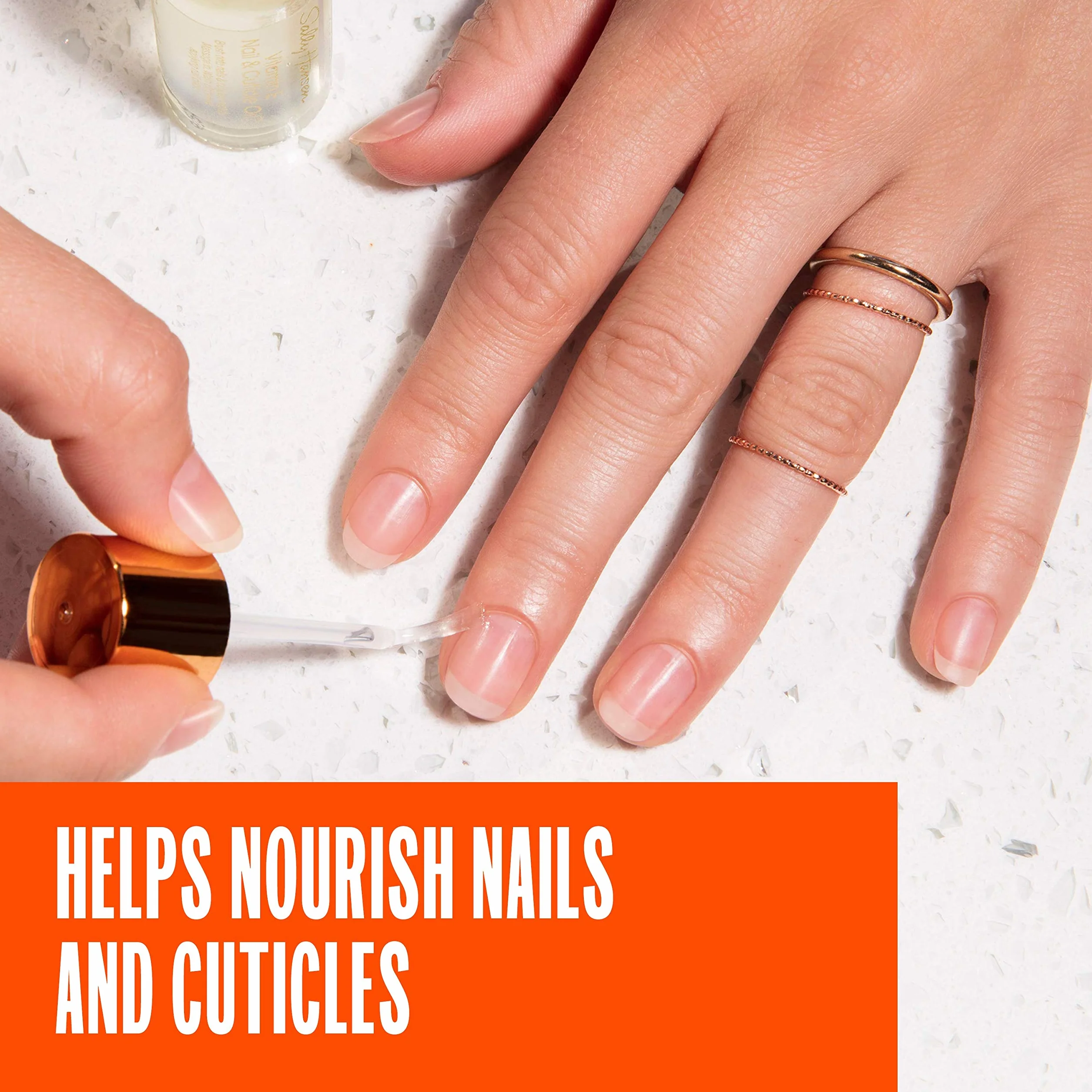 Sally Hansen - Olio Cuticole e Unghie con Vitamina E - Cuticle Oil Nutriente e Idratante per Manicure