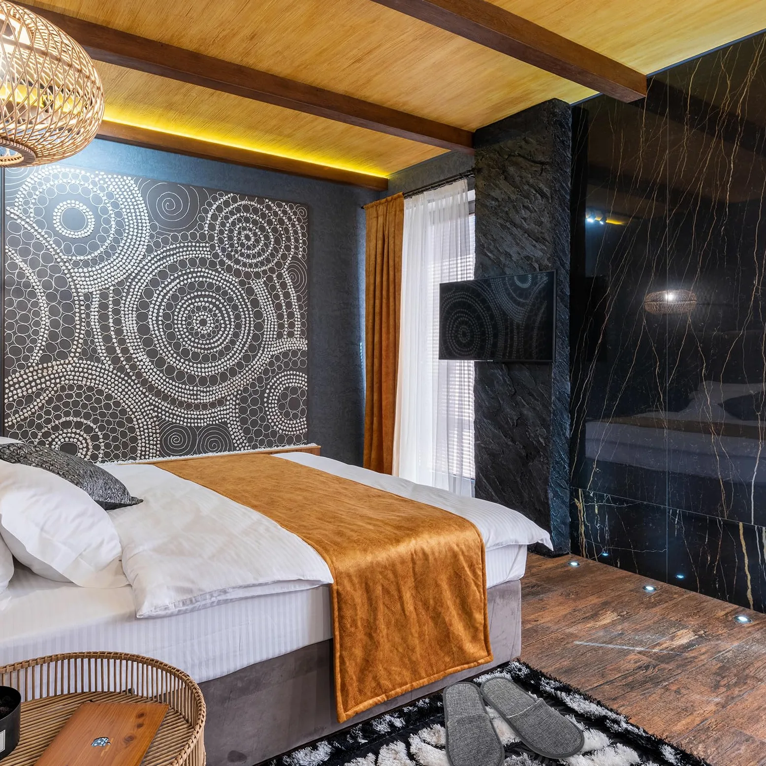 10 Paia Pantofole Monouso Antiscivolo in Lino Nero Ciabatte Unisex da Spa per Hotel Saloni e Uso Domestico Calzature Traspiranti e Protettive per Ospiti e Viaggi