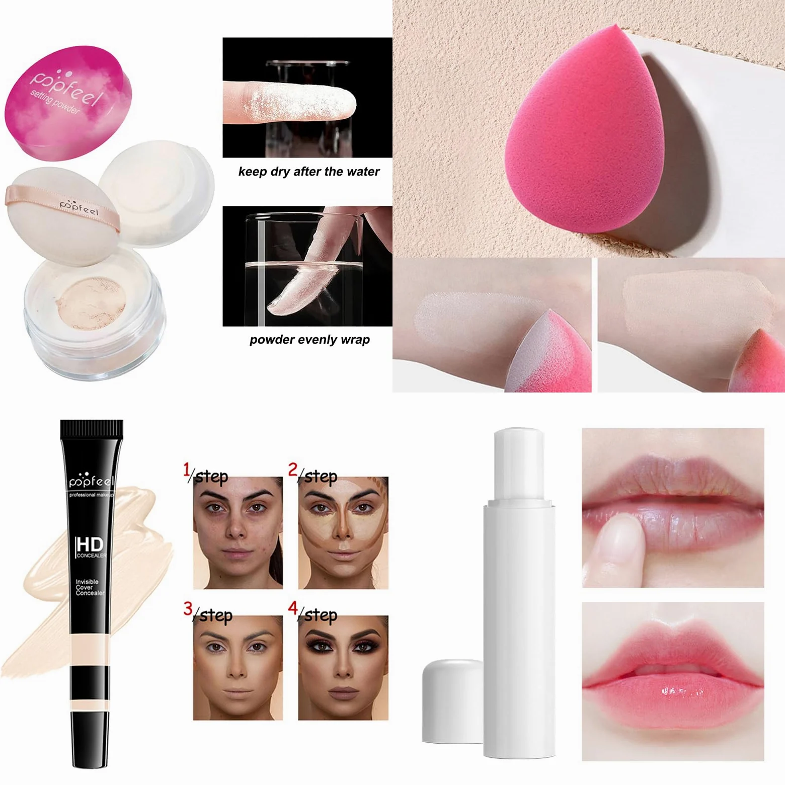 Trousse Trucchi Donna, Kit Trucco Tutto in Uno Palette Cosmetica, Make Up Completo con Ombretti Rossetto Correttore Kit Cosmetici per Donne Ragazze Regalo di Natale