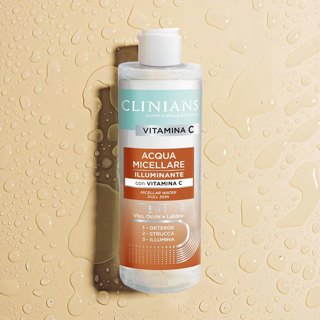 CLINIANS Acqua Micellare Illuminante alla Vitamina C 400 ml