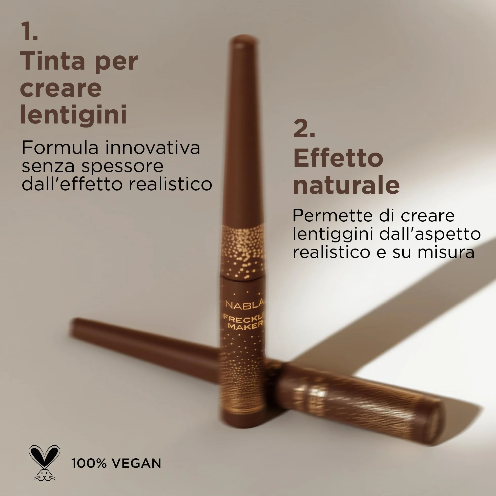 NABLA Freckle Maker Tinta per lentigini effetto naturale Formula innovativa