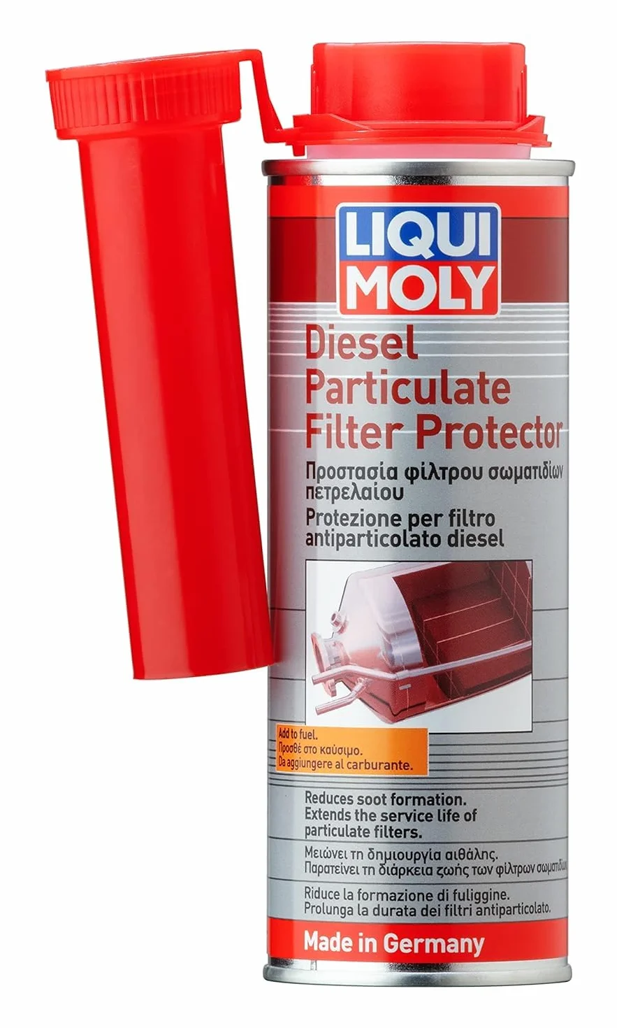 LIQUI MOLY Protezione per filtro antiparticolato diesel, 250 ml, Additivo diesel, SKU: 7180