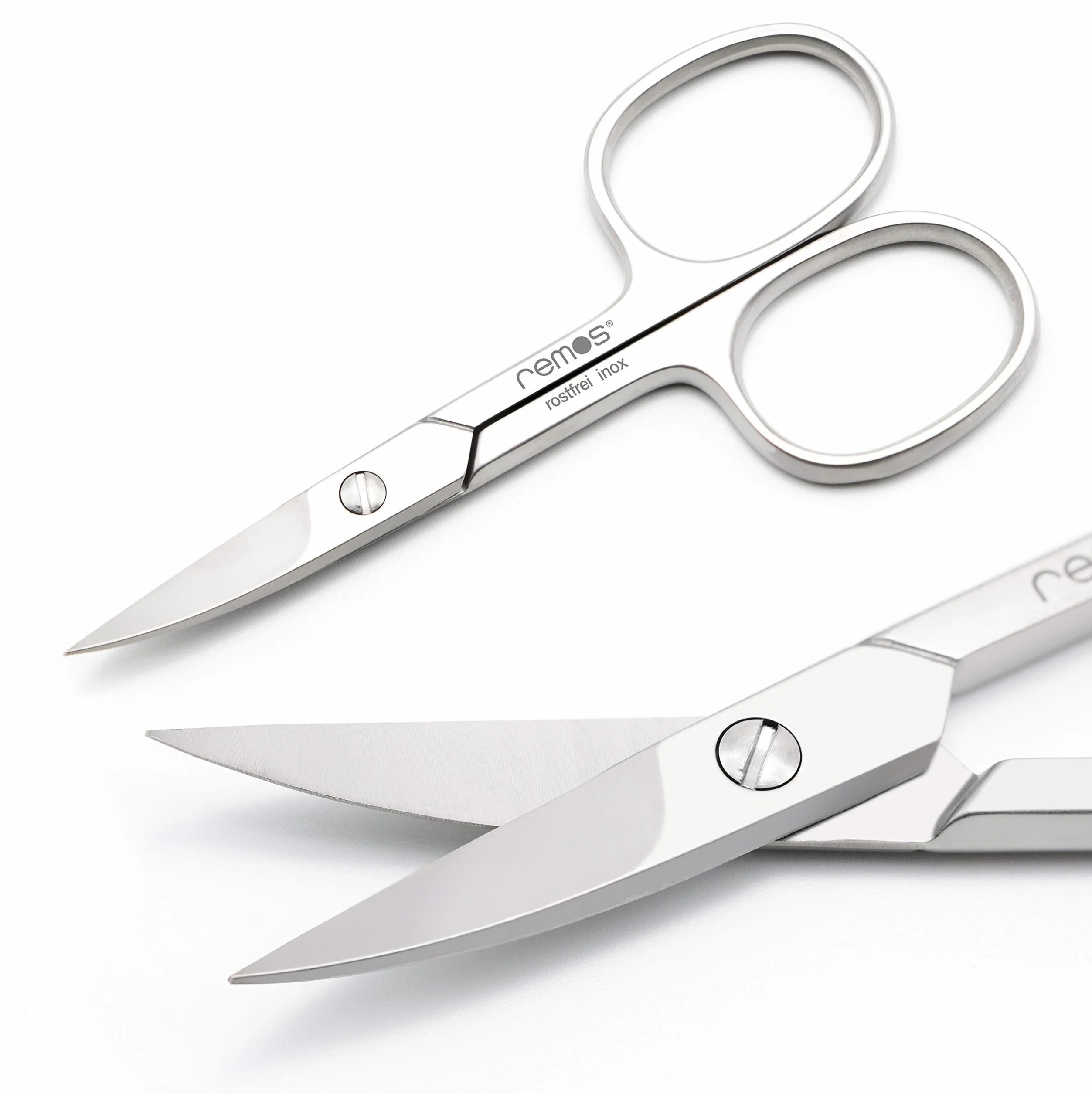 REMOS Forbici per unghie in acciaio inossidabile 9,5 cm INOX
