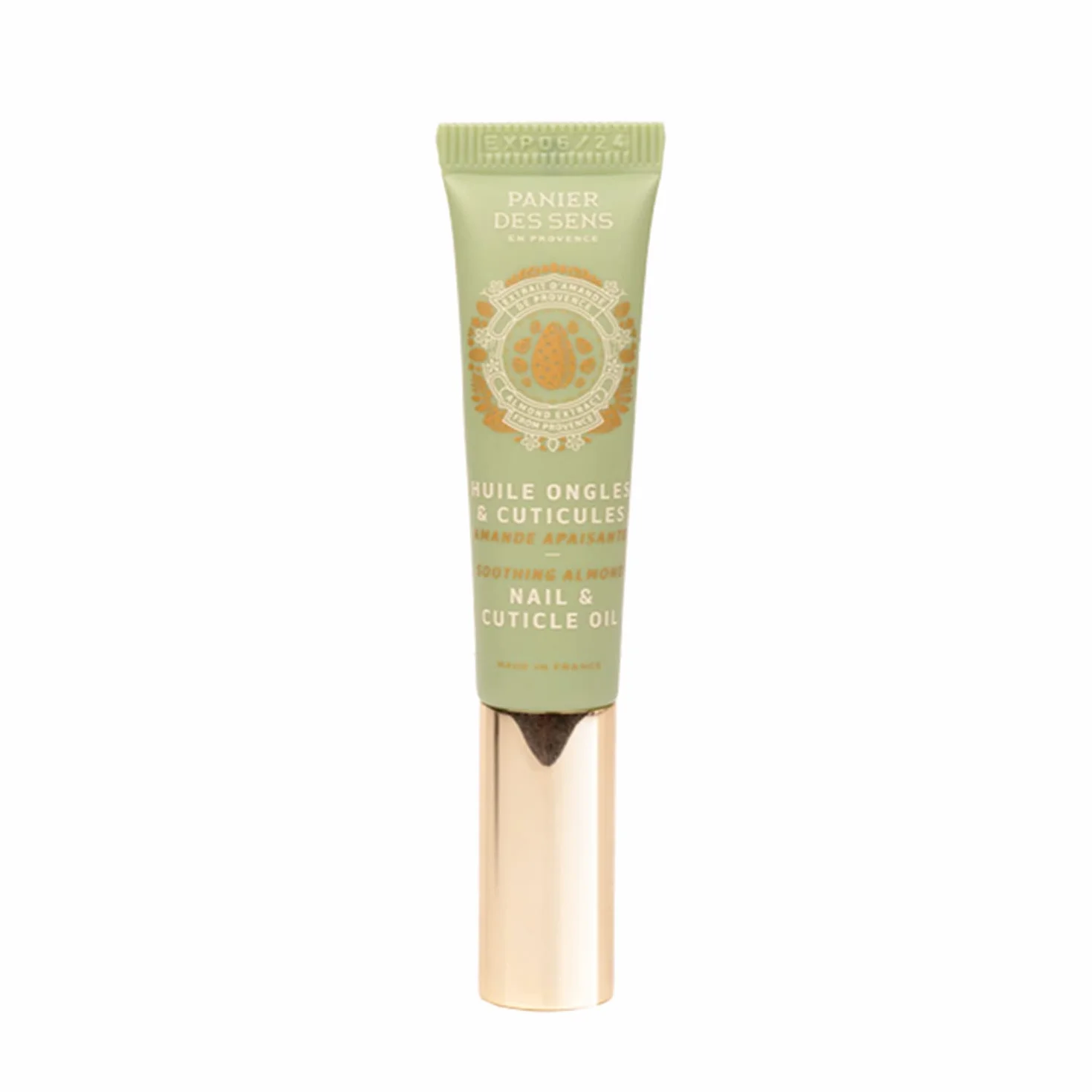 Olio Trattamento Unghie e Cuticole Mandorla Lenitiva - Nutriente Riparatore per Unghie Fragili e Cuticole Secche - Cura Mani Naturale - Panier des Sens