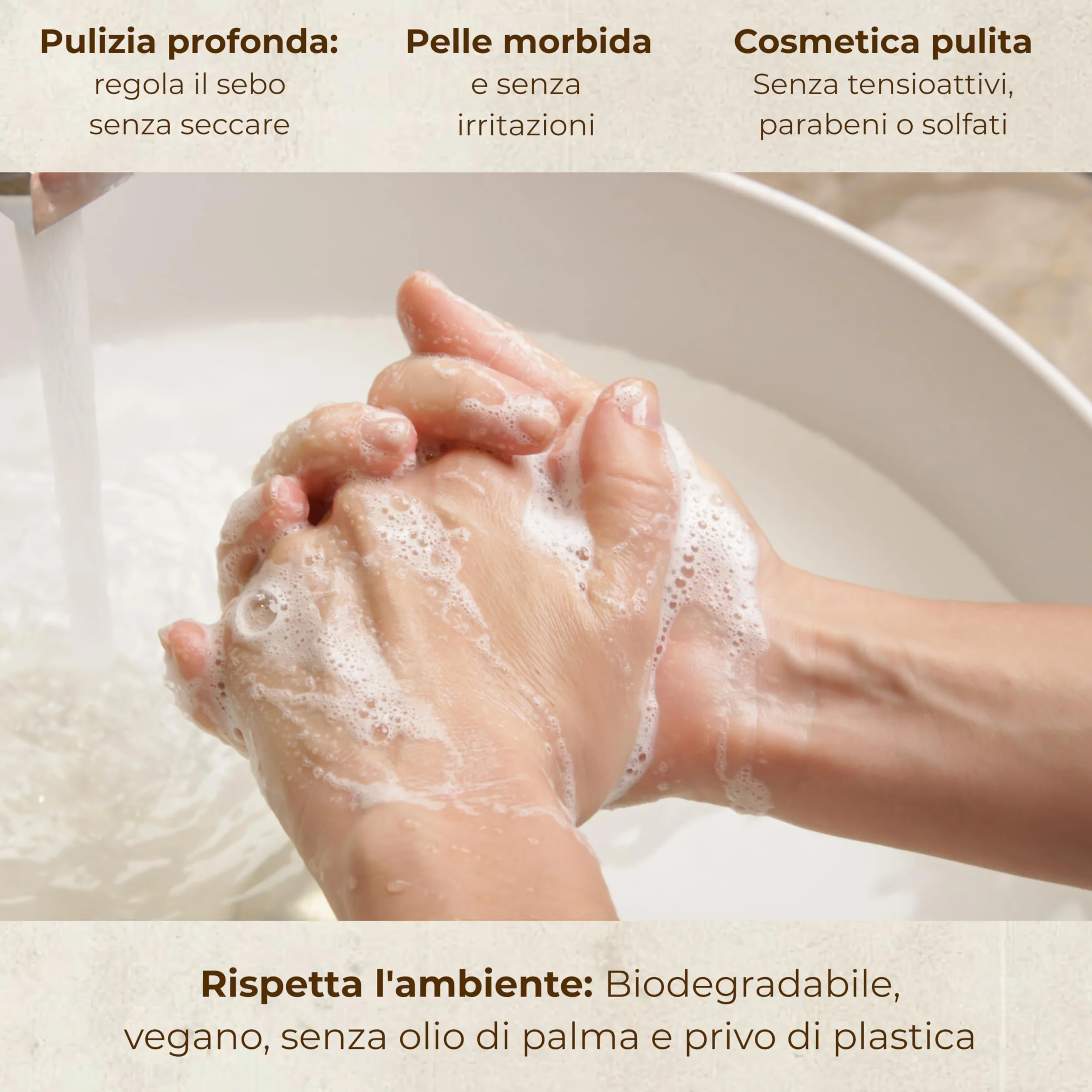 Sapone allo Zolfo per acne viso 3 saponi naturali artigianali con Olio d'Oliva 75 g