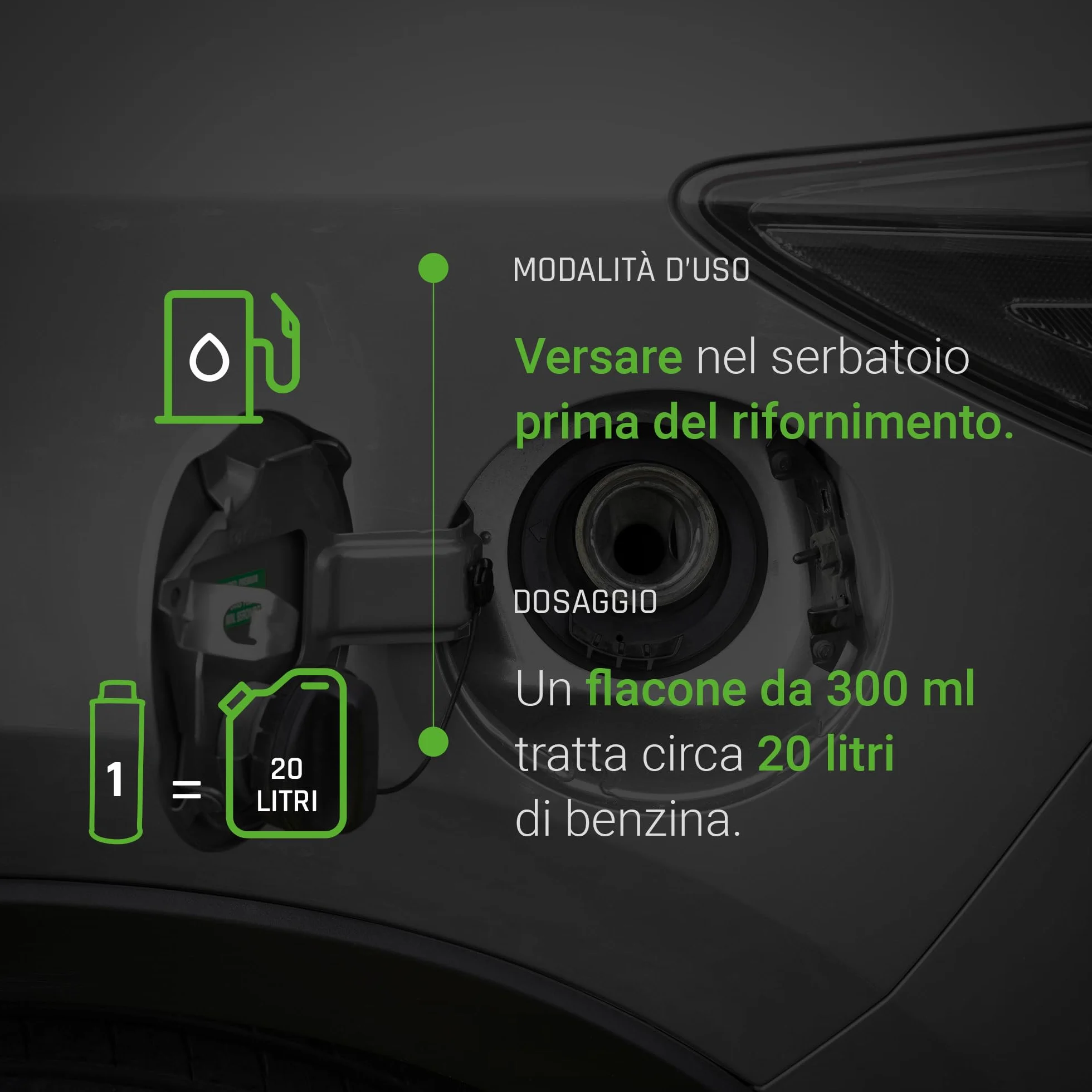 Bardahl Additivo Pulitore Iniettori Benzina 300 ml