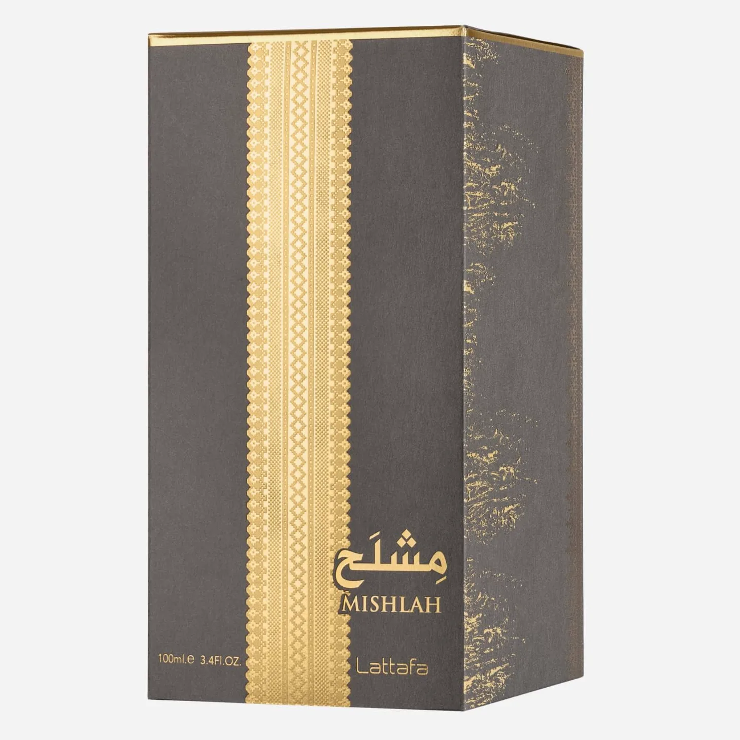 Mishlah by Lattafa Eau de Parfum 100ml - Profumo speziato legnoso unisex con bergamotto, lavanda, legno di cedro e muschio