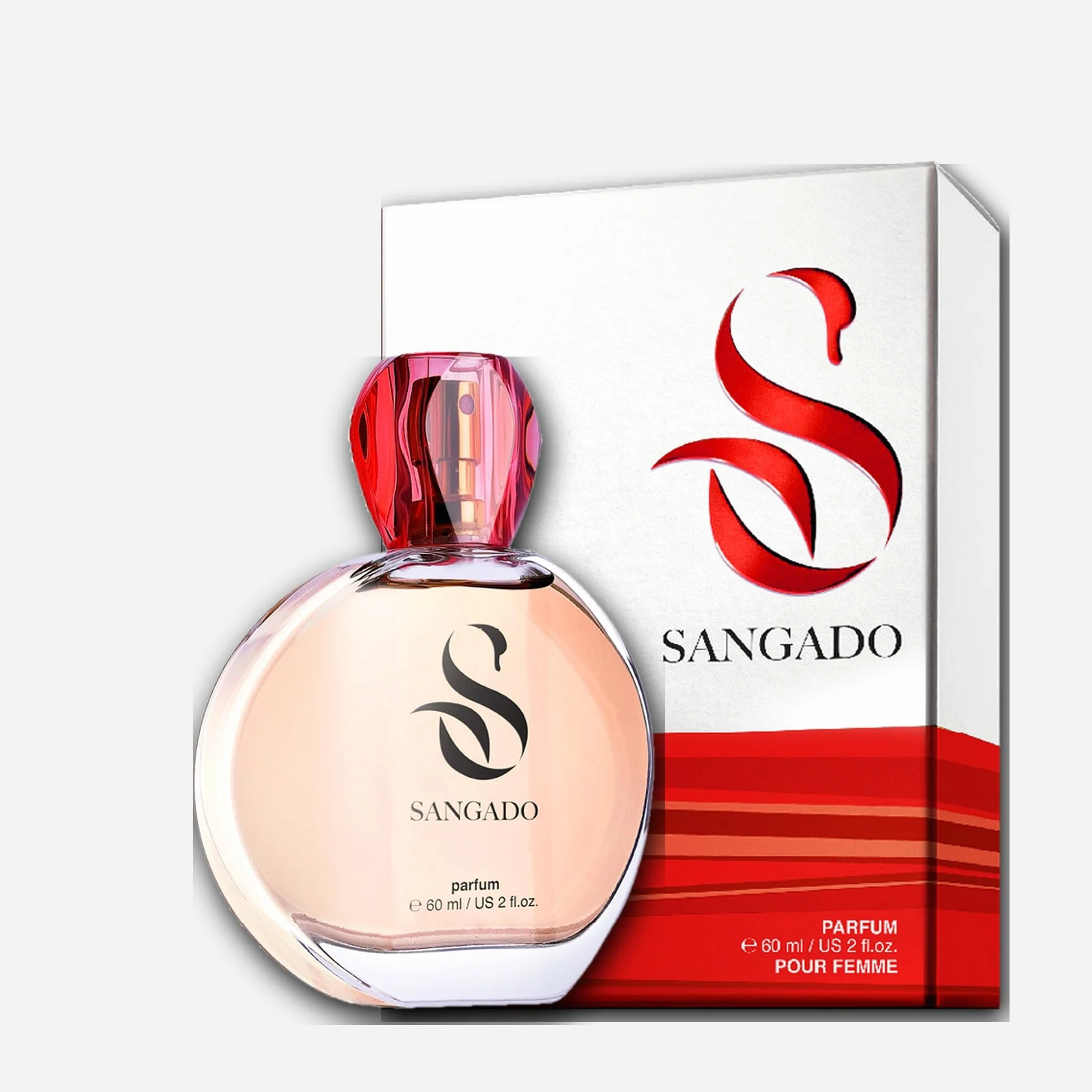 SANGADO Electra Profumo per Donne, Fragranza Lussuosa, Orientale Floreale, Essenze Francesi, Extra-Concentrato (Parfum), Spray da 60 ml