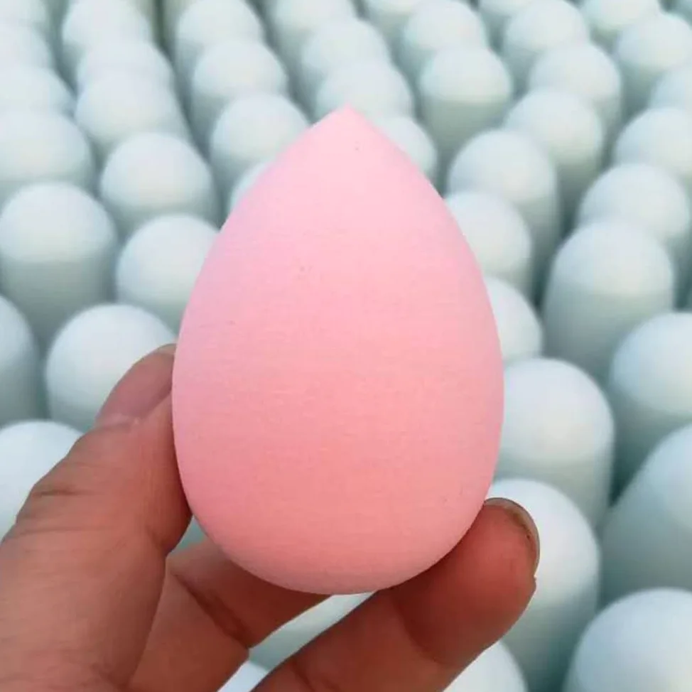 Piumino da Cipria 50 Pezzi di Soffio Morbido Puff Trucco Spugna Bellezza Lattice-Free Trucco Latte Polvere frullatore di Velluto Blender Spugna Piumino da Cipria Sciolto (Size : Gourd 03)