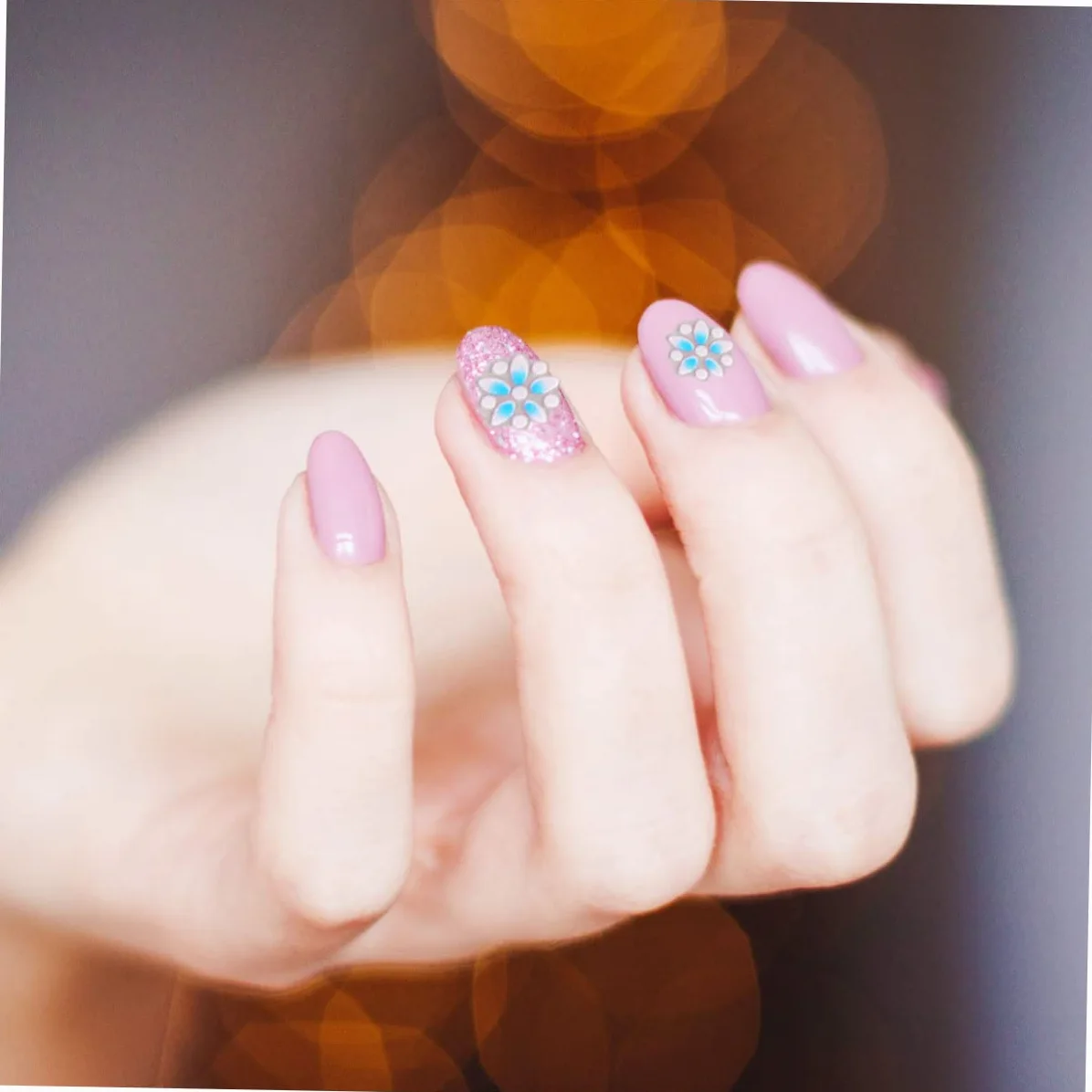3 Set Adesivi Per Unghie Creativi Nail Decals Colorati Colorati Per Manicure Te Per Donne E Ragazze Per Amanti Della Nail Art 50 Pezzi*3