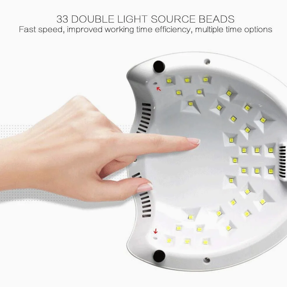 lampade per nail art. Lampada for unghie senza fili da 48 W, asciuga unghie ricaricabile, con 4 impostazioni di timer Lampada for polimerizzare smalto for unghie for manicure/pedicure Lampada professi