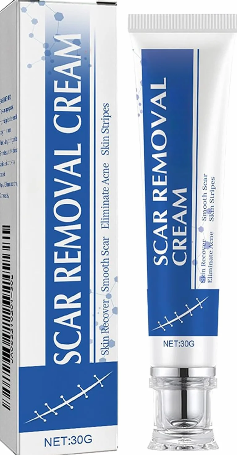 Crema per cicatrici, unguento per la rimozione delle smagliature, ammorbidisce la pelle ruvida, schiarisce ustioni e cicatrici post-operatorie, per la routine quotidiana di ginocchia, ustioni