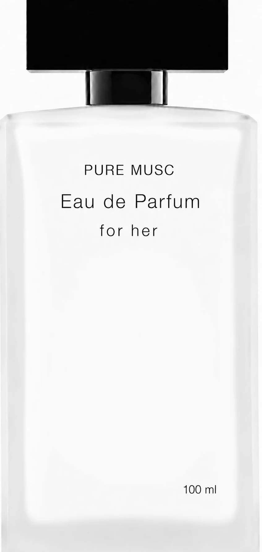 Pure Musc For Her, Eau de Parfum, 100 ml, Fragranza femminile a lunga durata, Note muschiate