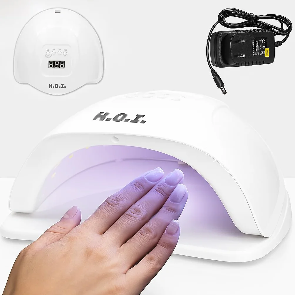 Lampada Unghie UV LED 48W Professionale con Sensore Automatico e Timer (30s/60s/90s) – Asciuga Smalto Semipermanente, Gel Ricostruzione, Nail Art, Manicure e Pedicure, Uso Domestico e Salone