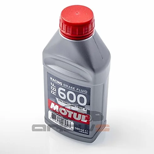 Motul RBF 600 - Liquido per freni da 0,5 litri, completamente sintetico, per tutti i tipi di sistemi frenanti a disco Racing