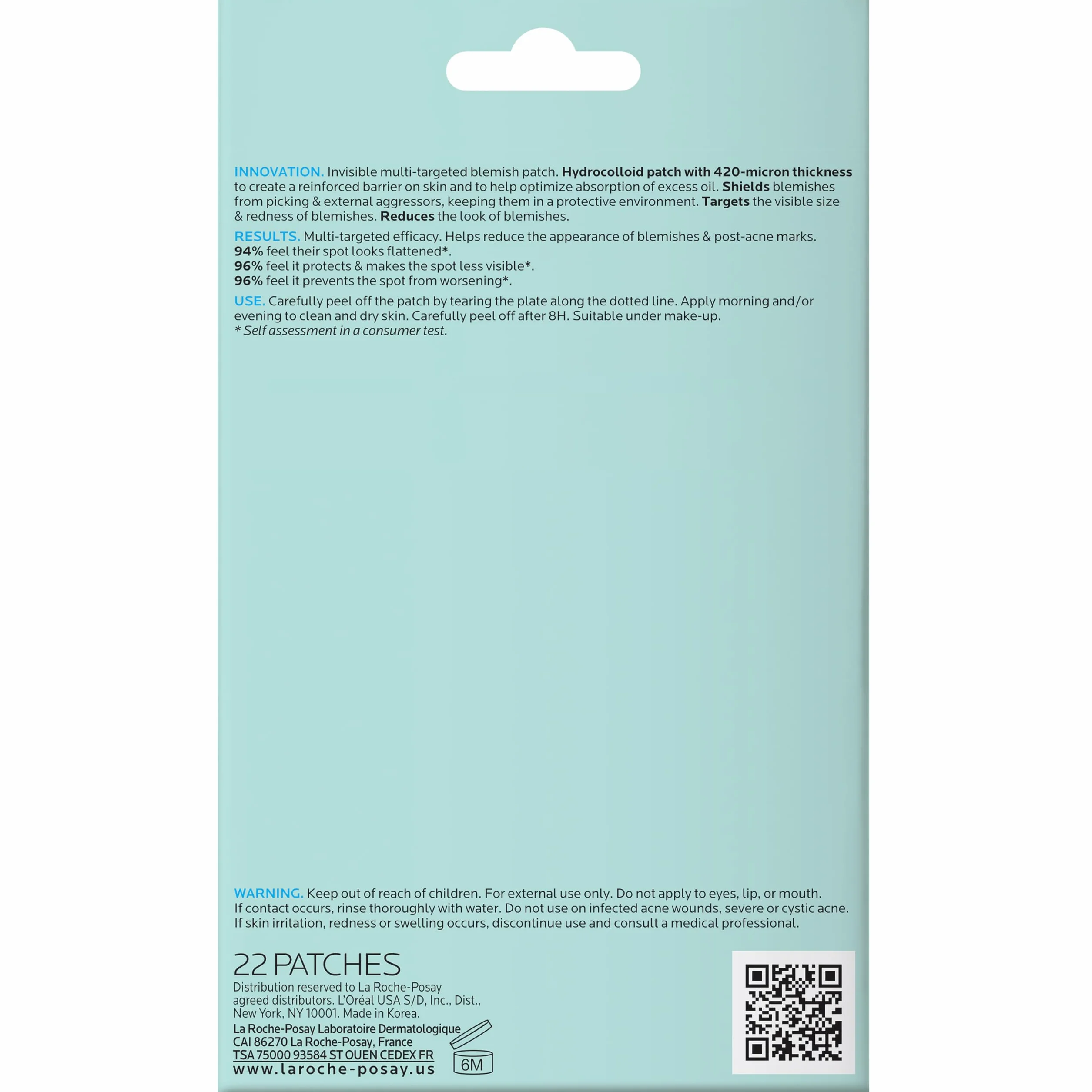 La Roche-Posay Effaclar Duo+M Patch Anti-Imperfezioni, Per Pelle a Tendenza Acneica, Imperfezioni Attenuate in 3 ore, Macchie Post-Acneiche Meno Visibili + Routine Correlate a Questo Prodotto