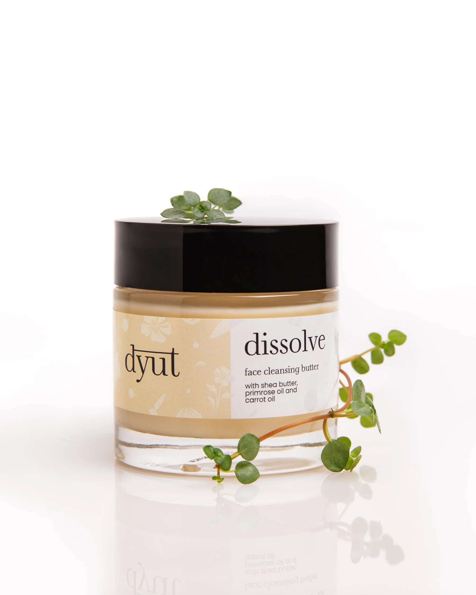 Dissolve – Burro Struccante Nutriente 100 ml | Burro di Karité + Olio di Enotera | Elimina Trucco Waterproof & Impurità | Vegan & Clean Beauty