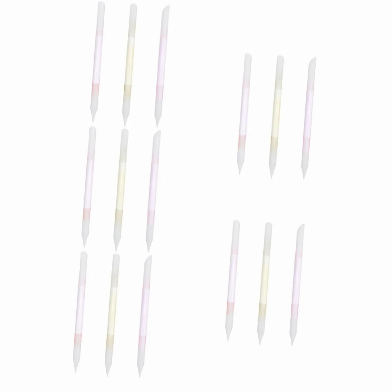 FRCOLOR 15 Pz lima per unghie sabbia lime per unghie portatili lime unghie lime per unghie in lima lucidante per manicure doppia faccia file Forniture per unghie Bicchiere attrezzo