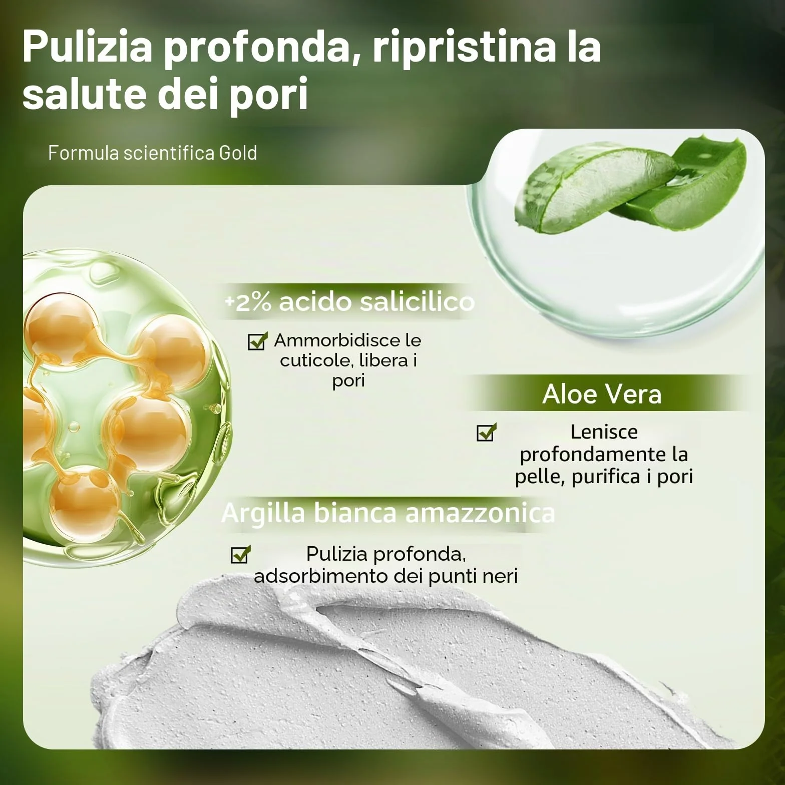 LANBENA - Rimozione di punti neri, per rimuovere la testa nera del viso, rimozione punti neri (29,8 g)