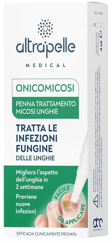 Medical - Penna Onicomicosi, Trattamento Efficace, Migliora L'Aspetto dell'Unghia in 2 Settimane, Applicazione Facile con Sistema Twist, Risultati Clinicamente Testati, 4ml