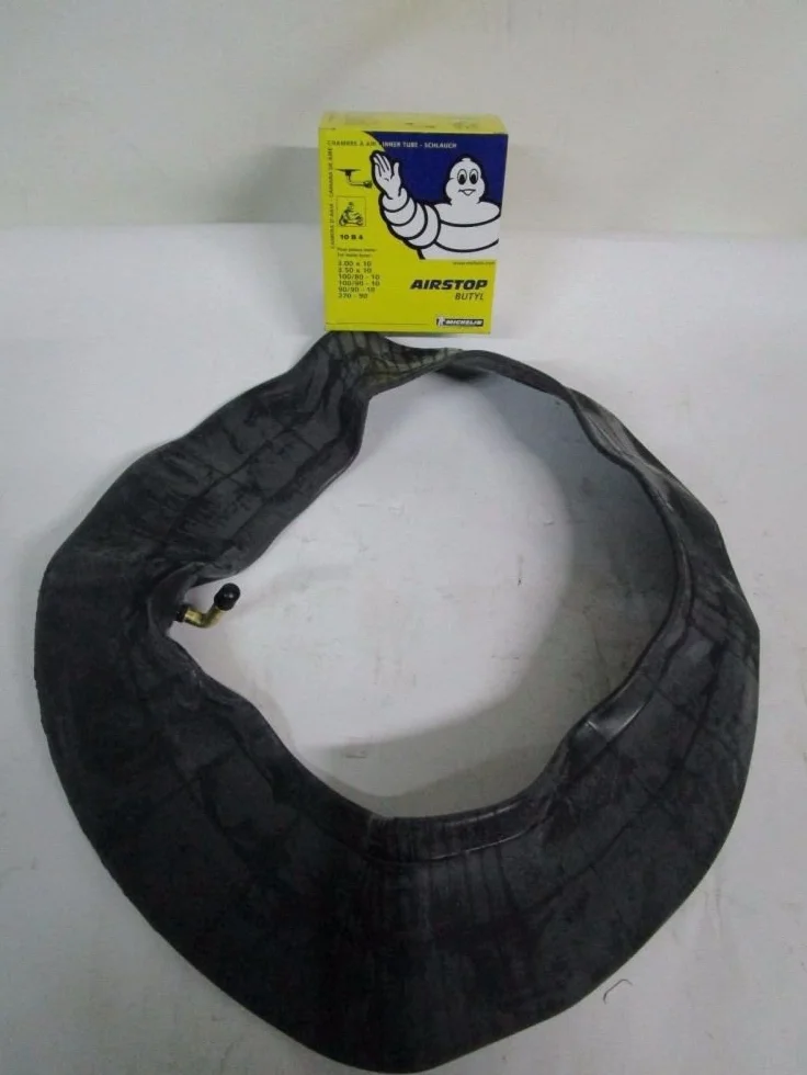 Michelin Camera d'aria per Vespa 3.00-10 3.50-10 100-90-10 valvola ad angolo