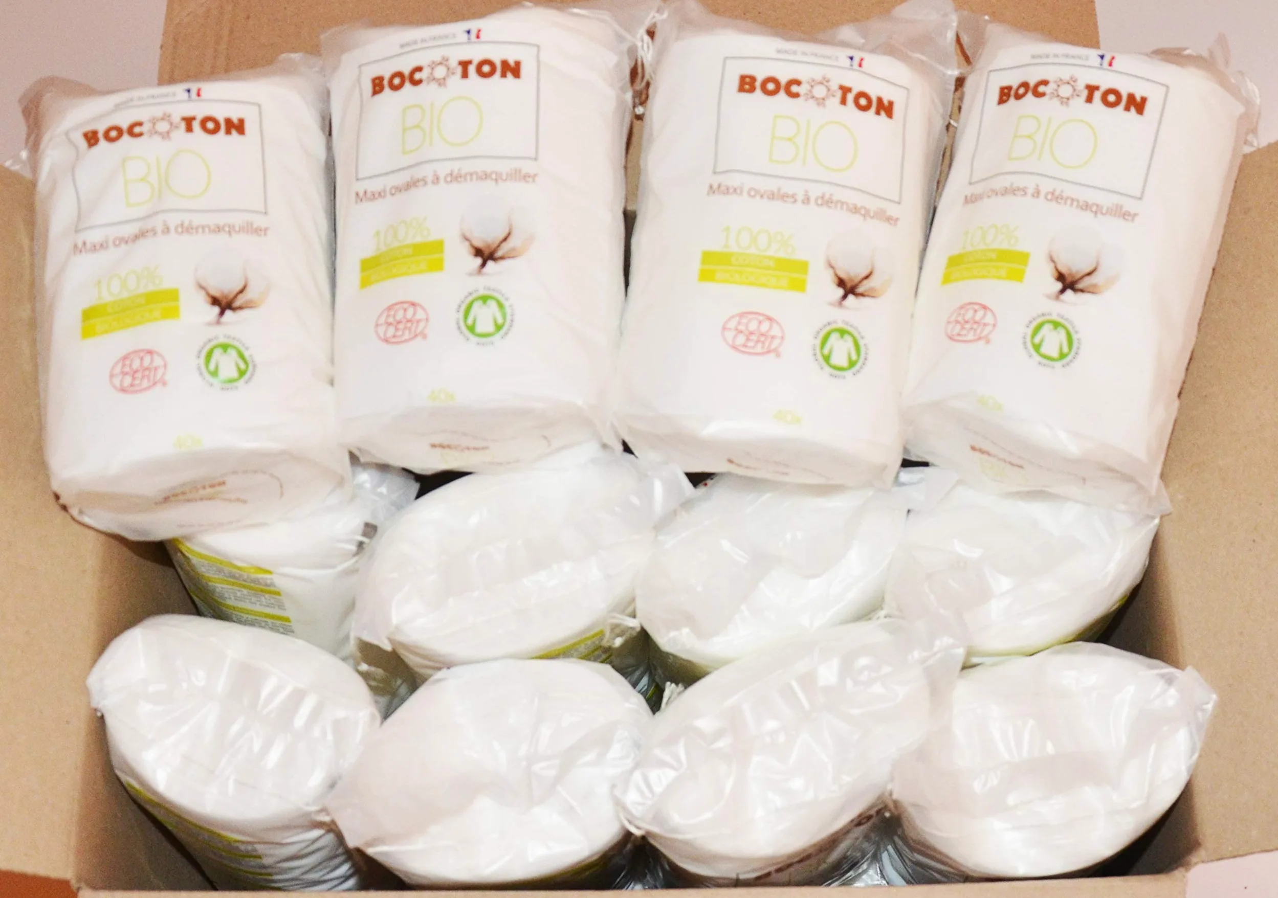 960 Maxi ovali struccanti, 100% cotone biologico certificato Ecocert, più morbide di un cotone lavabile, economico e pratico, per uso cosmetico e cura della pelle
