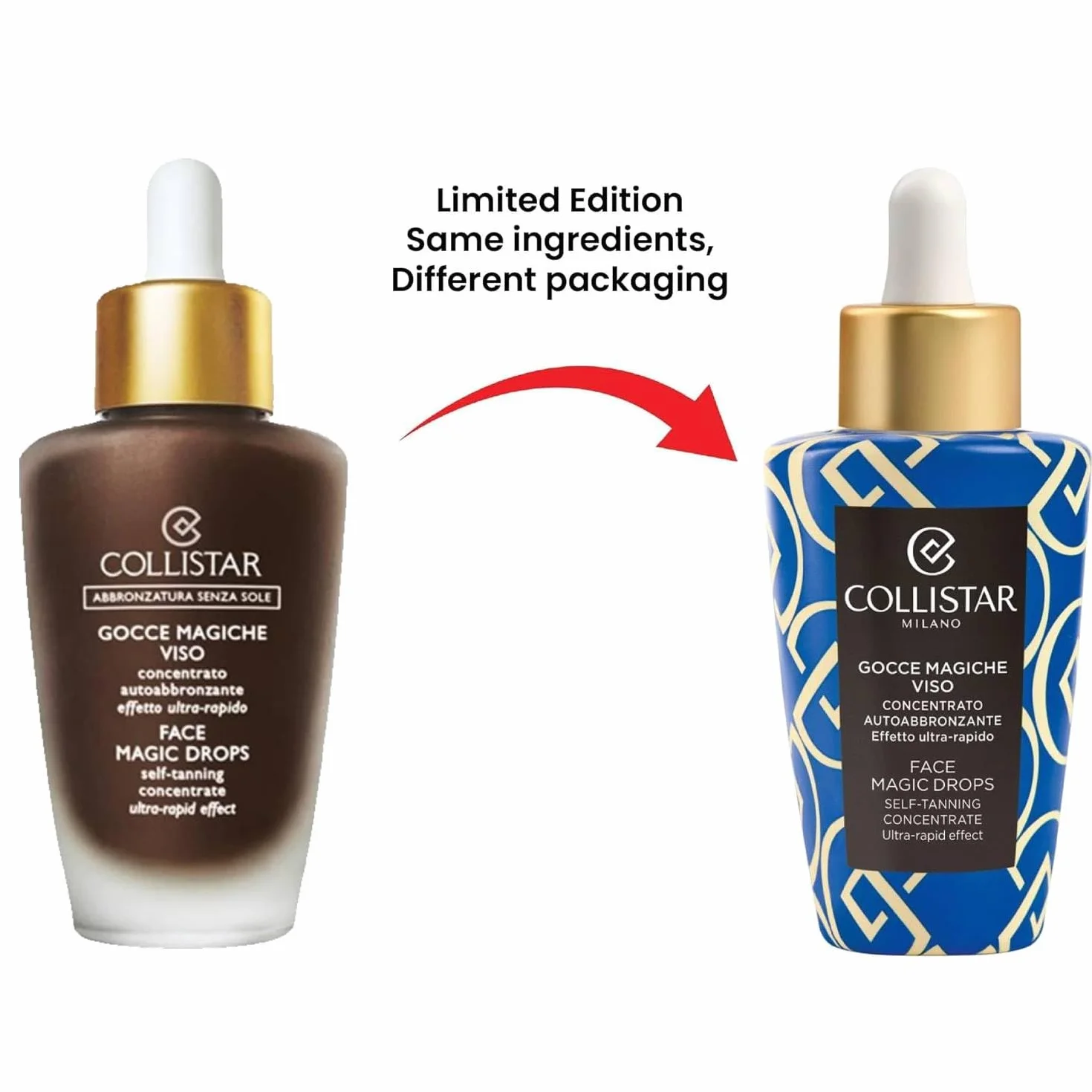 Collistar Gocce Magiche Viso, Concentrato Autoabbronzante - 50 ml.