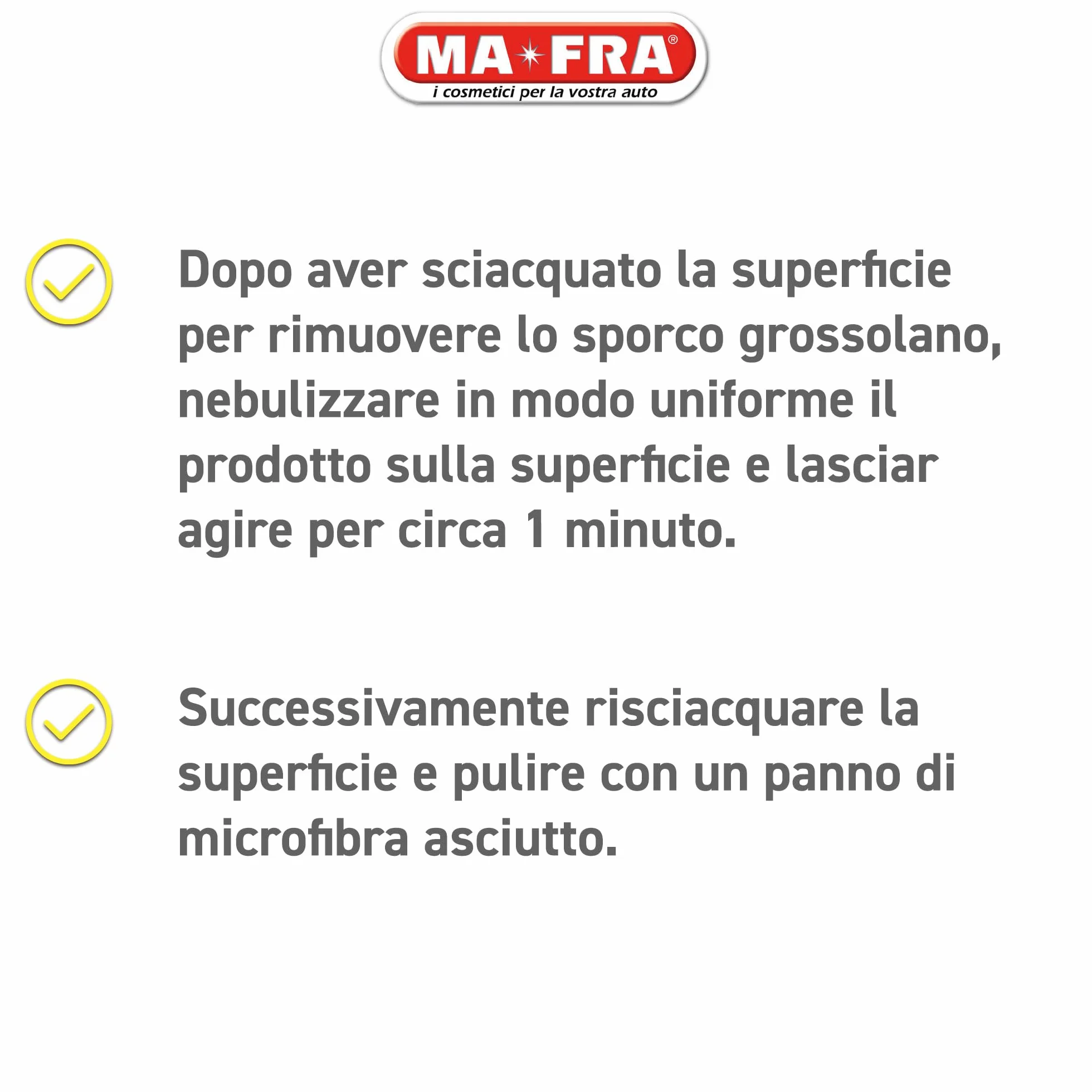 MAFRA Killer Detergente Spray per Auto 500 ml Elimina Macchie Insetti Moscerini