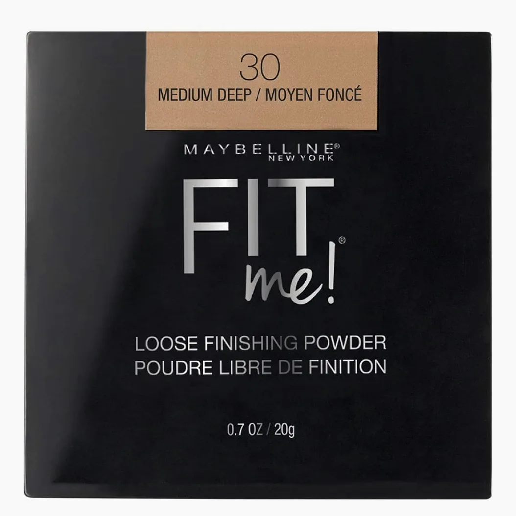 Maybelline New York Fit Me Loose Finishing Powder, Medium Deep, 0,7 Ounce