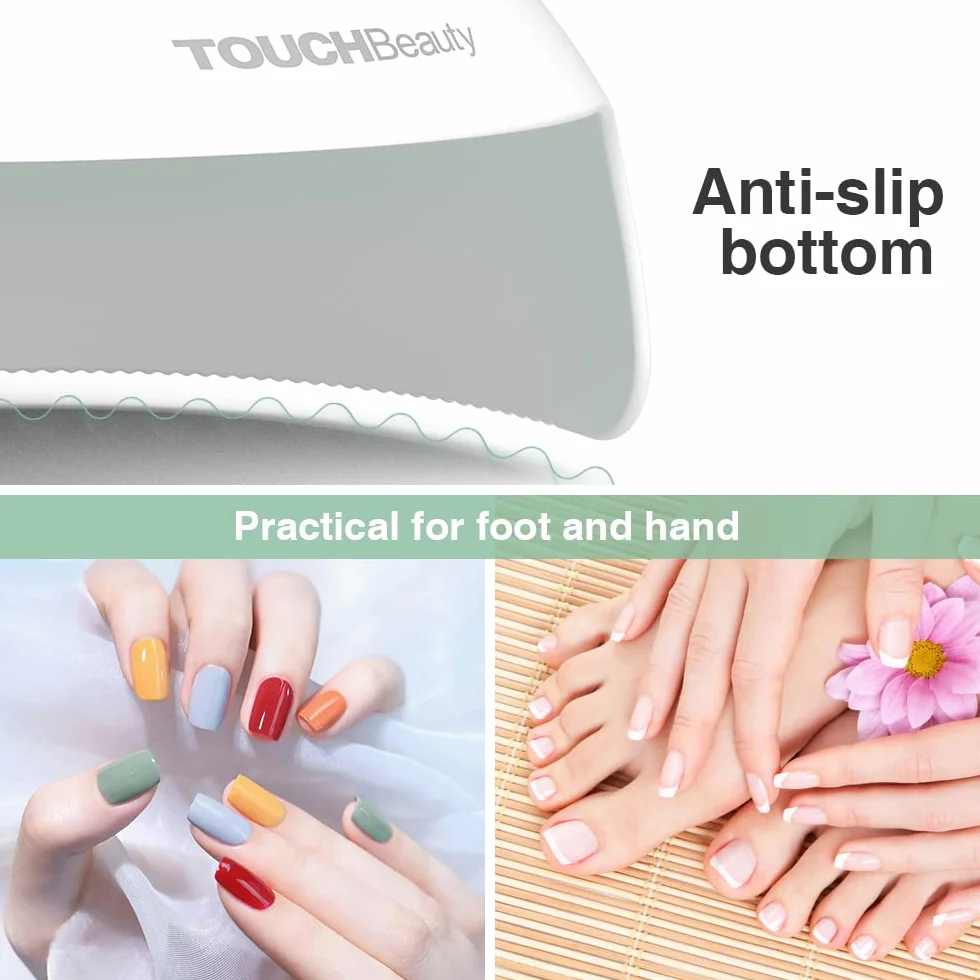 TOUCHBeauty Asciugatore per unghie per bambini, lampada per unghie a LED per smalto normale con aria, strumento per manicure per smalto normale - perfetto per i bambini AG-2130EU