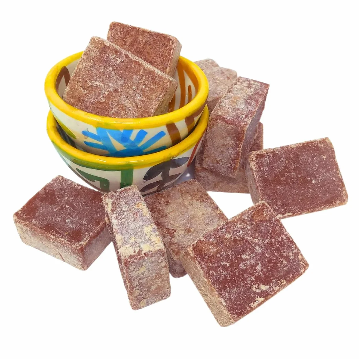 Set di 10 quadrati di muschio solido naturale ambra 30 g – Made in Marocco Artigianalmente, profumo a lunga durata 100% naturale, ipoallergenico, cura e profumo per pelle e biancheria