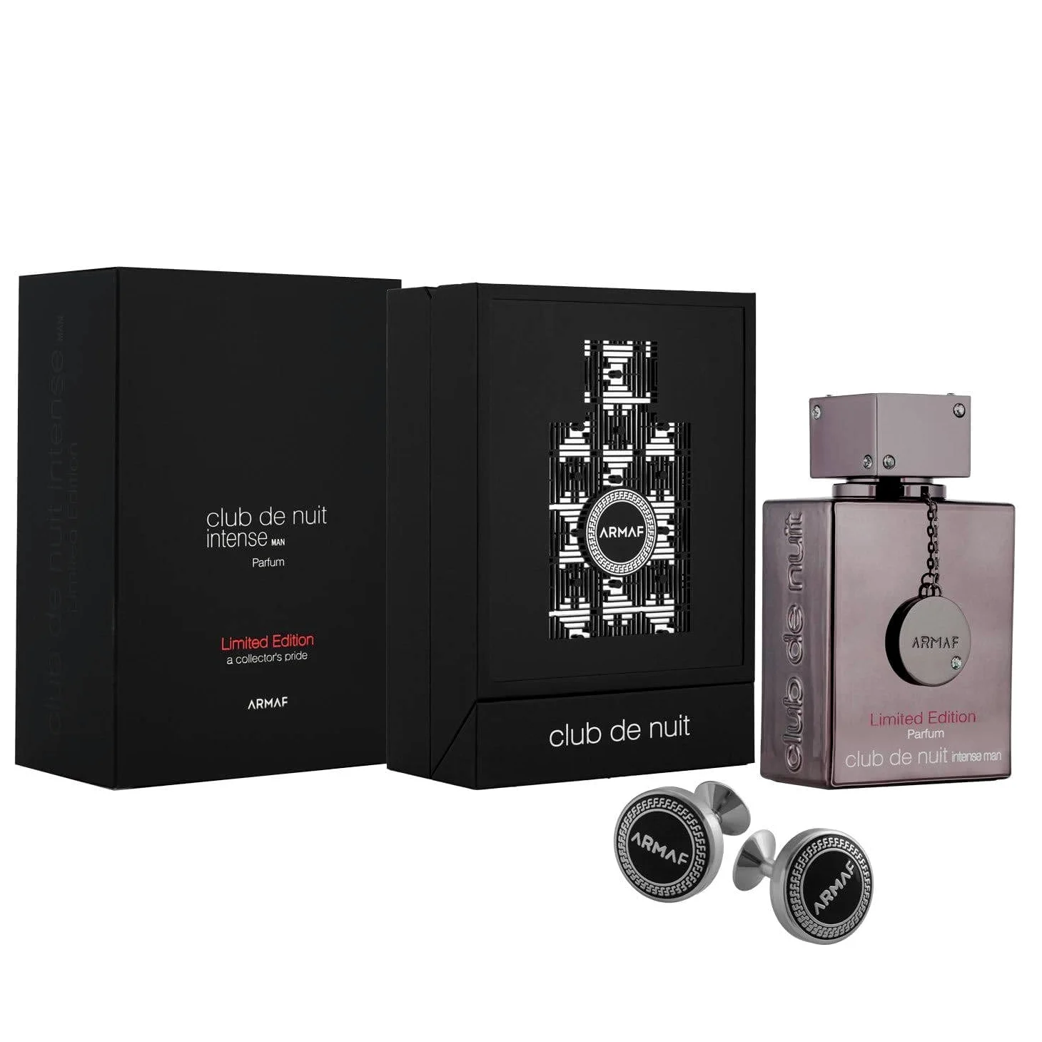 Armaf Club De Nuit Intense Limited Edition for Men Parfum Spray, 102,1 g (con gemelli)