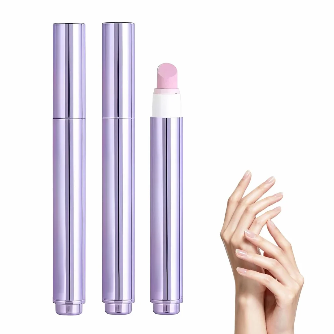 GXGM 2 Pezzi Penna Con Olio Per Cuticole Penna 3 In 1 La Cura Delle Unghie Penne liquide per rimozione cuticole,Penne Spingere Le Cuticole
