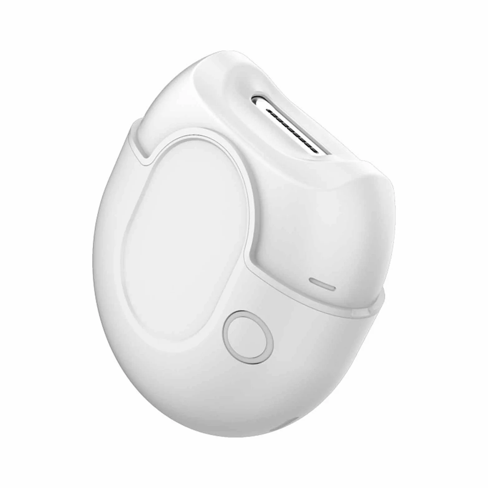 Tagliaunghie Uomo Professionale Taglia Unghie Per Mani Tronchesino Unghie Elettrico Automatico Lima Per Unghie Elettrica USB Ricaricabile Adulto Regalo (7x8.5cm,White)
