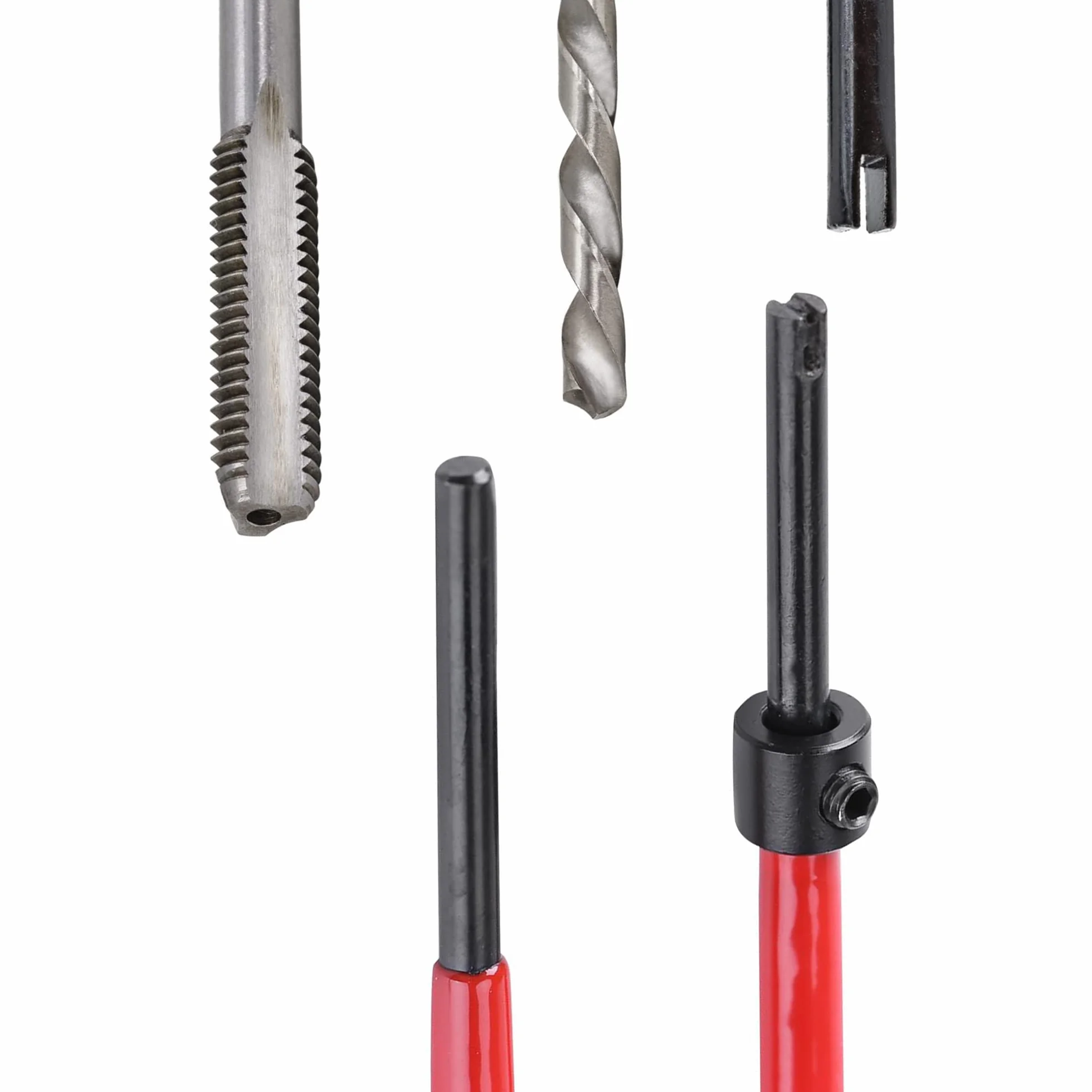 WANGCL 30 pezzi kit di riparazione filettatura M6 Helicoil inserti filettati