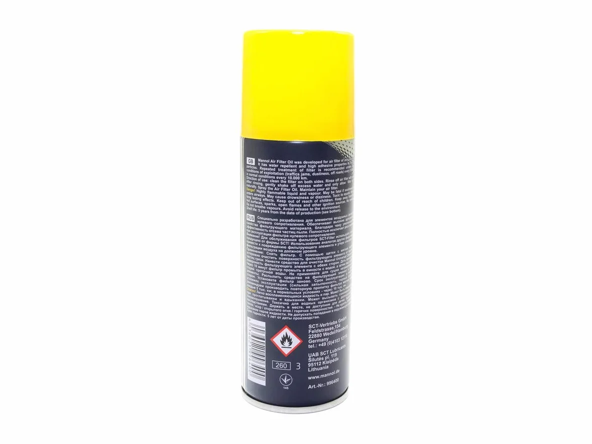 MANNOL 9964 Olio per filtri aria 200ml