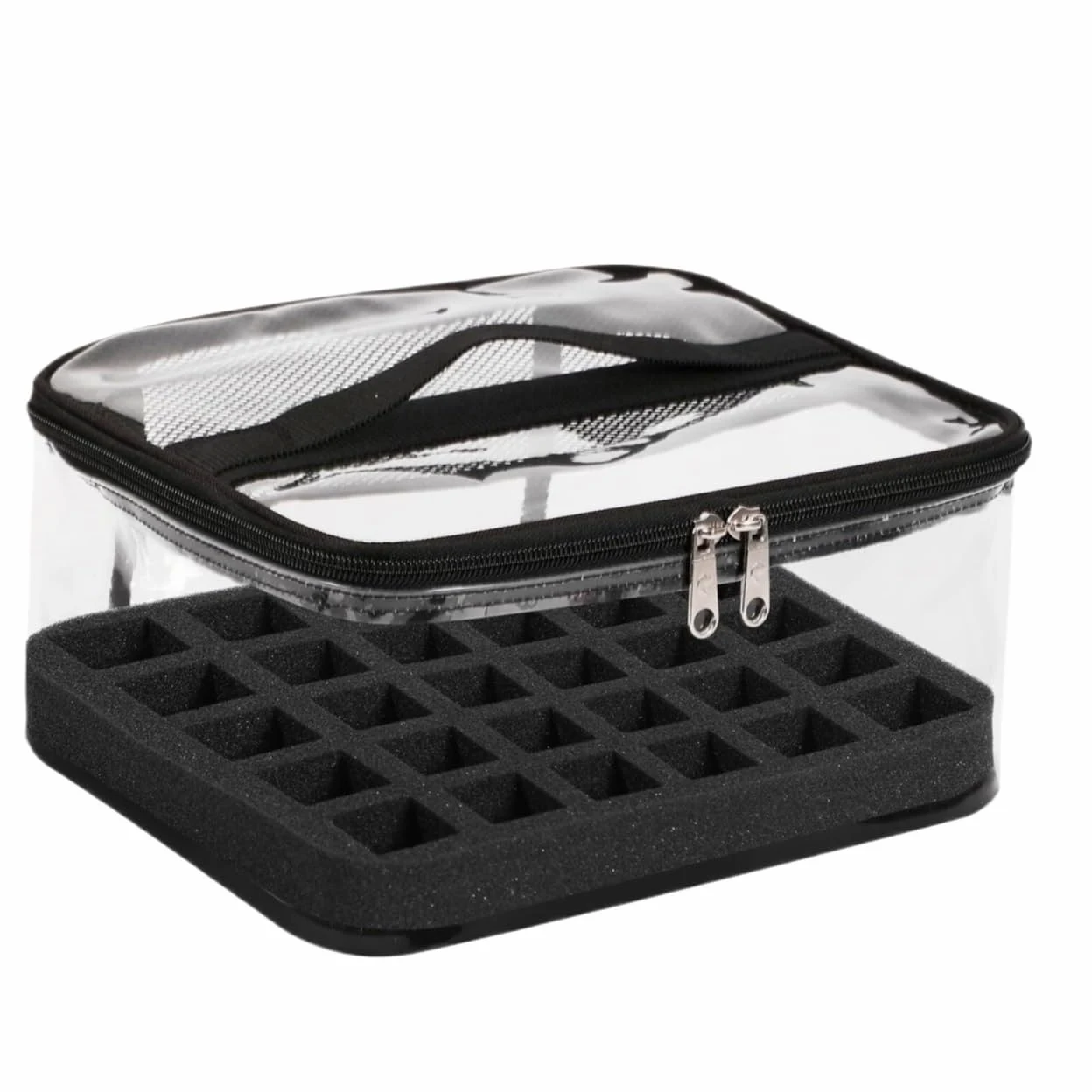 Organizzatore Smalti Scatola Porta Smalto for Unghie, Borsa da Viaggio for Manicure E Accessori Porta Smalti per Unghie(Black)